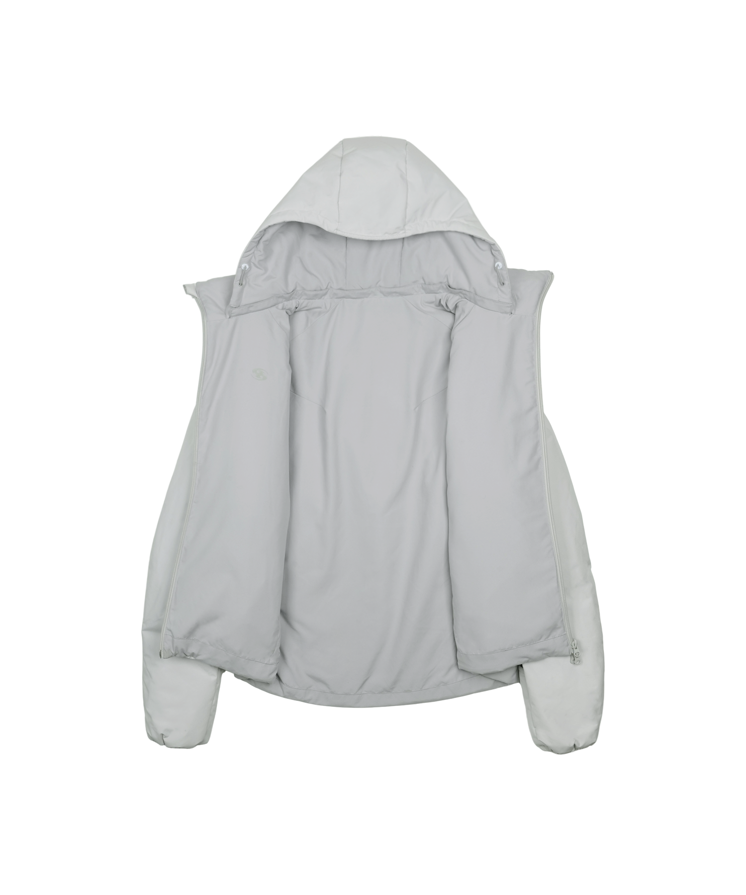 San San Gear - Reversible Puffer Jacket (Light Grey) product image 14 | TRAB K-Fashion Australia