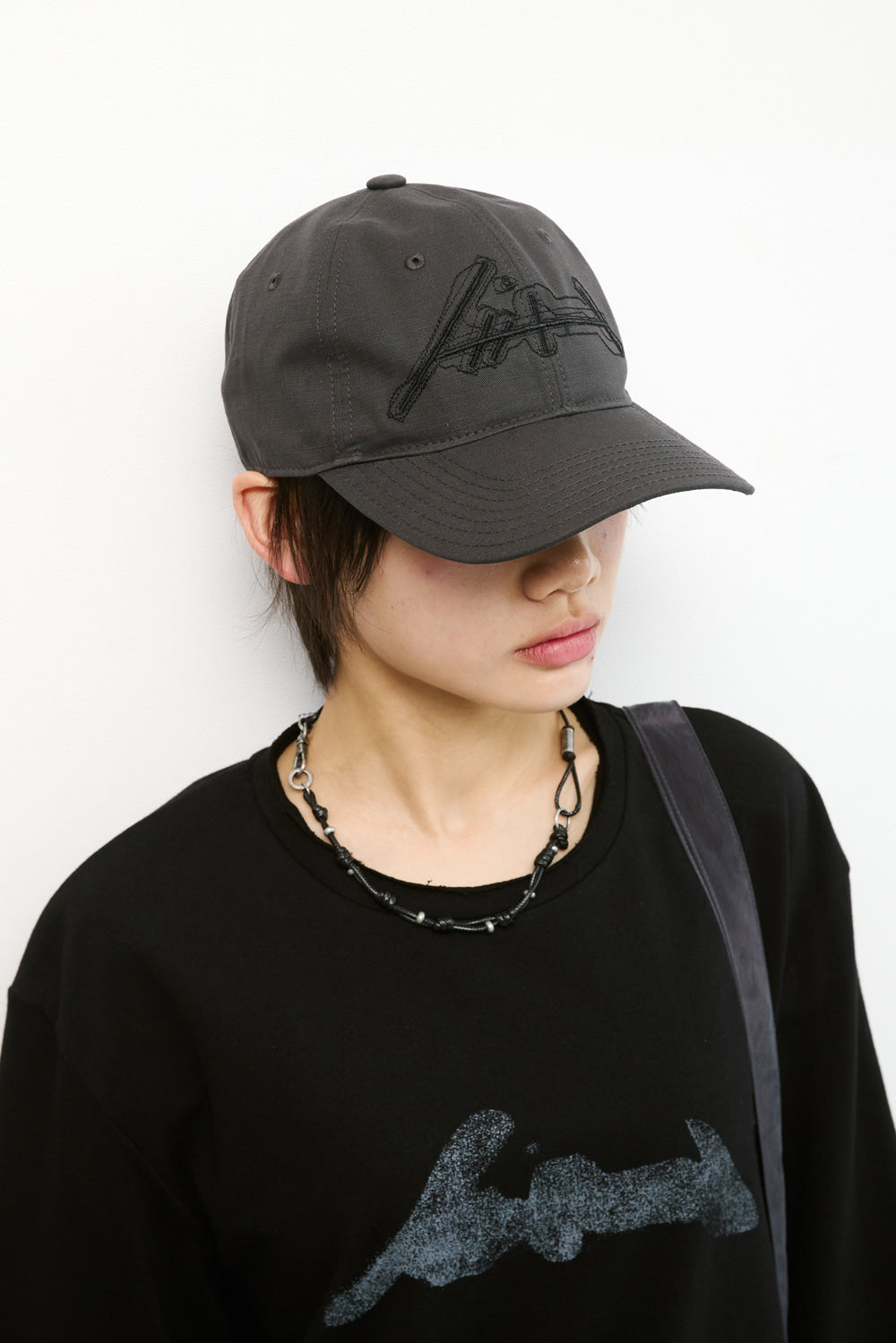 Hatchingroom - Electric Thread Cap (Charcoal) product image 3 | TRAB K-Fashion Australia