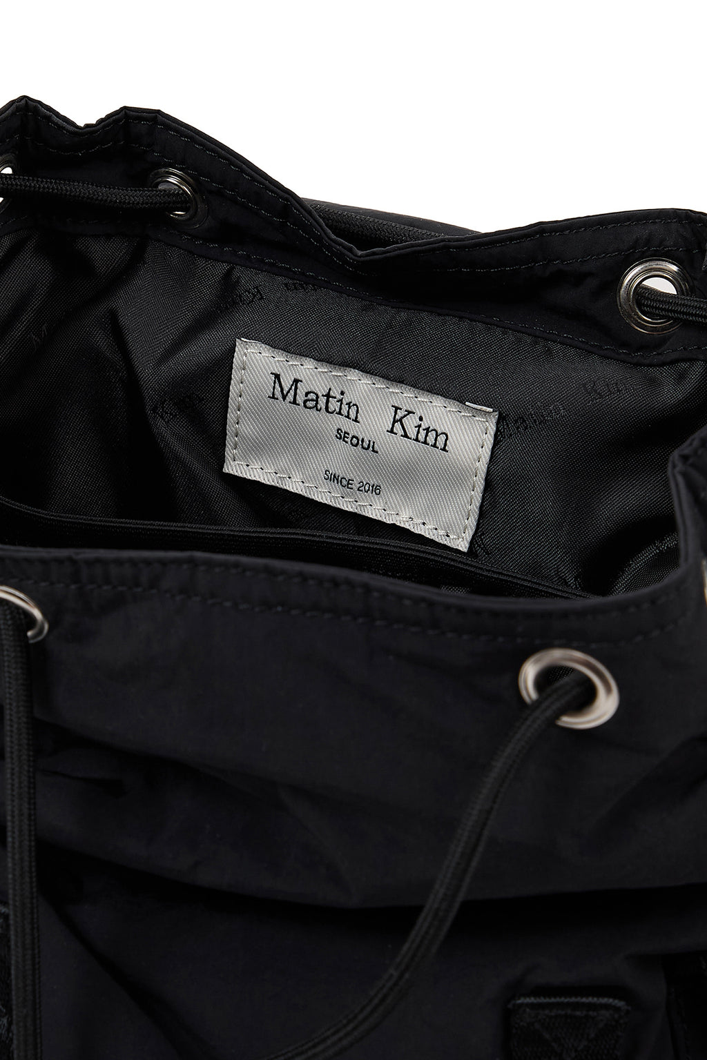 Matin Kim - Pocket Utility Small Back Pack (Black) product image 4 | TRAB K-Fashion Australia
