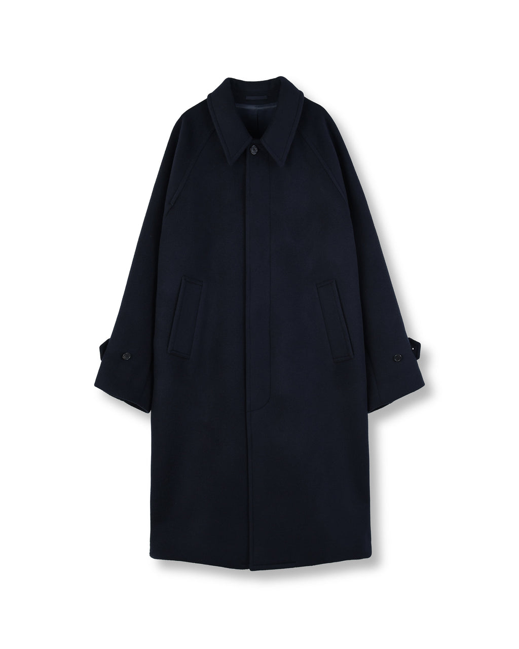 Brownyard - Balmacaan Coat (Dark Navy) product image 5 | TRAB K-Fashion Australia