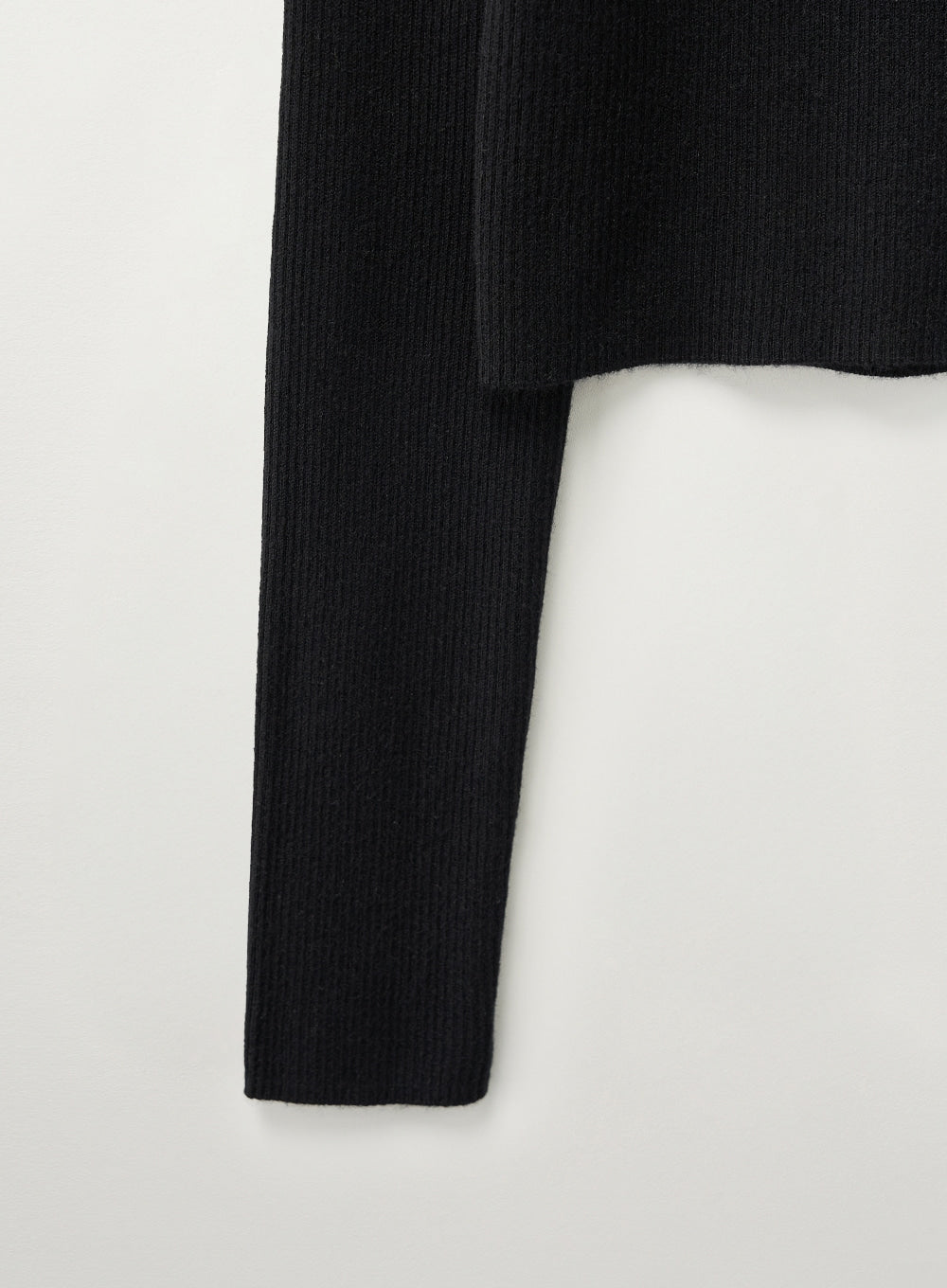 Satur - (W) Plain Long Sleeve Cardigan (Black) product image 5 | TRAB K-Fashion Australia