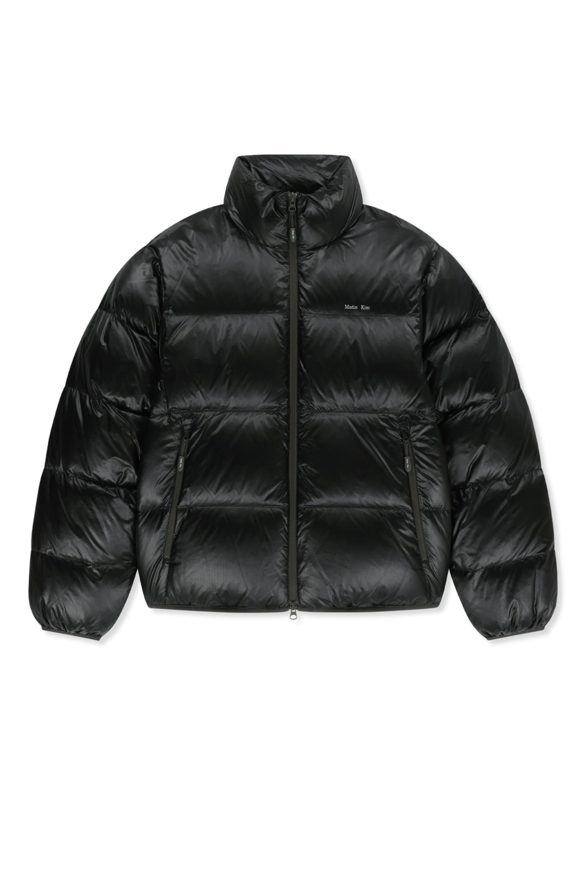 Matin Kim - Icon Logo Down Jumper (Black) product image 2 | TRAB K-Fashion Australia