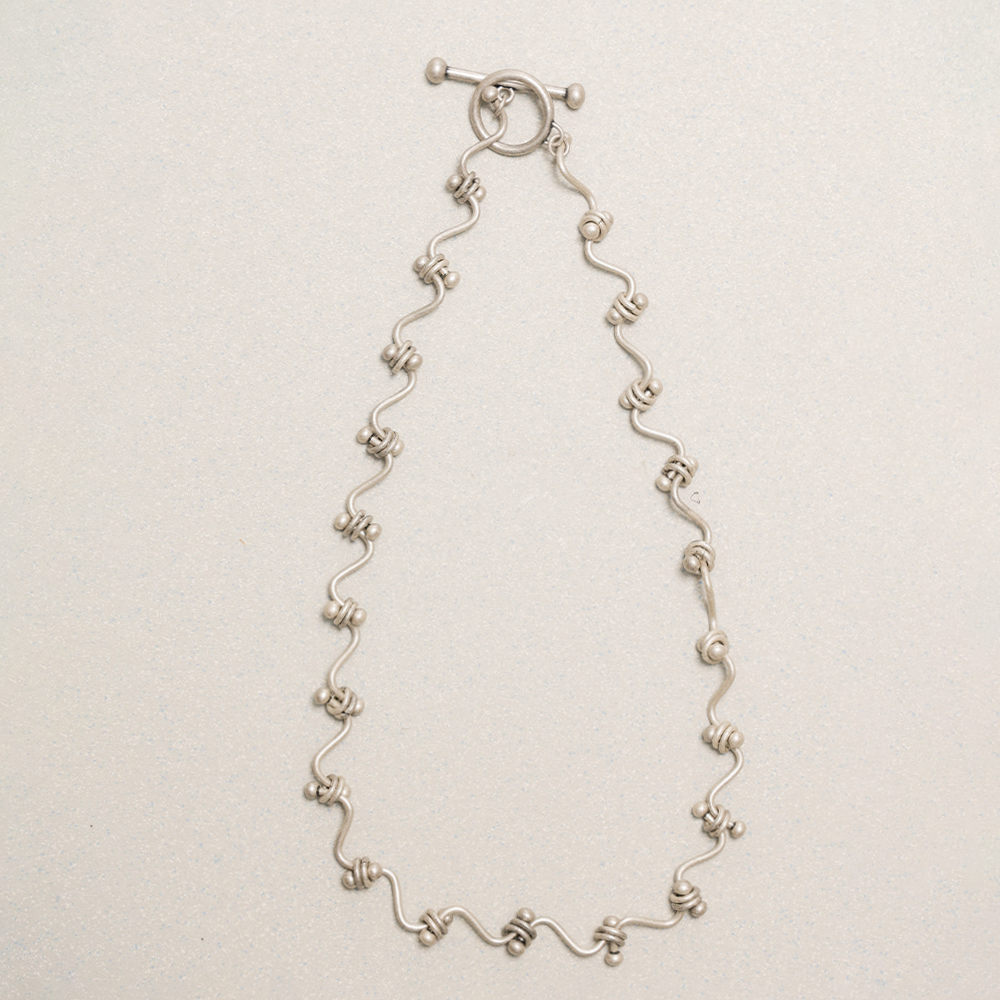 Towtow Archive - Arbor Note Necklace (Silver) product image 1 | TRAB K-Fashion Australia