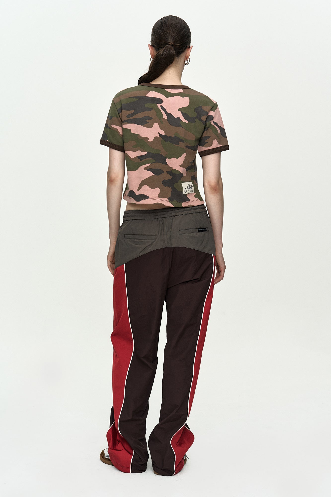 Andersson Bell - (essential) Camouflage Baby Ringer T-Shirt (Essential) product image 4 | TRAB K-Fashion Australia