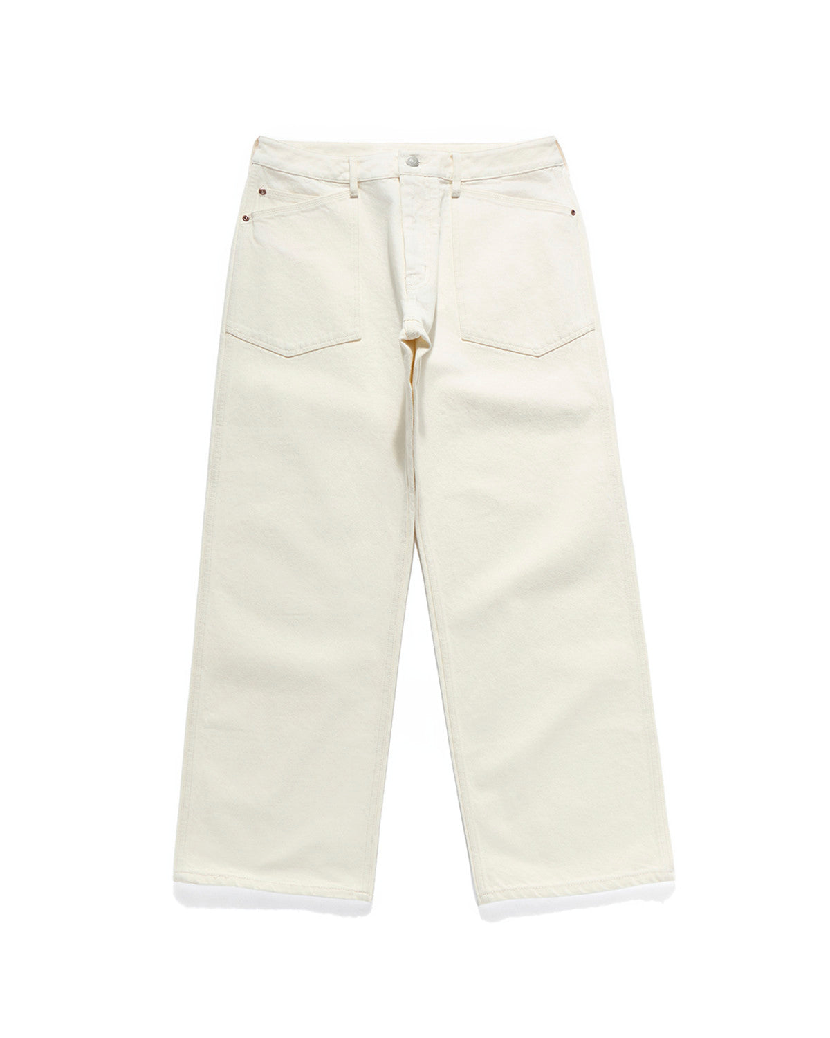Eastlogue - Cinch Back M-35 Pants (Ecru) product image 3 | TRAB K-Fashion Australia