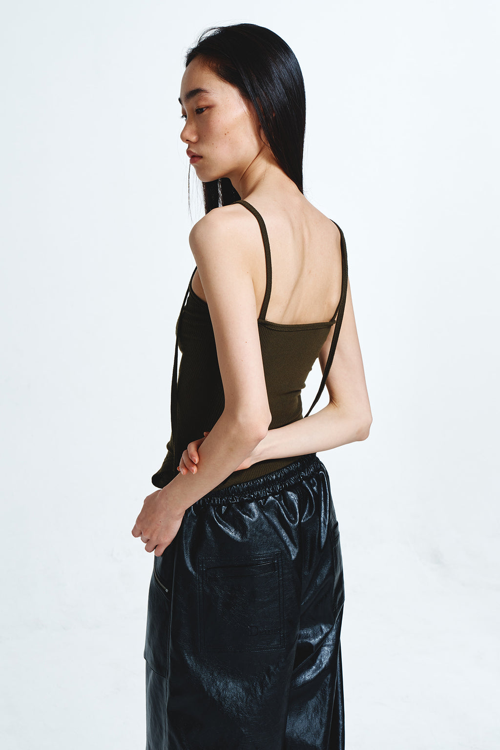 Deinet - 2way Sleeveless (Khaki) product image 7 | TRAB K-Fashion Australia