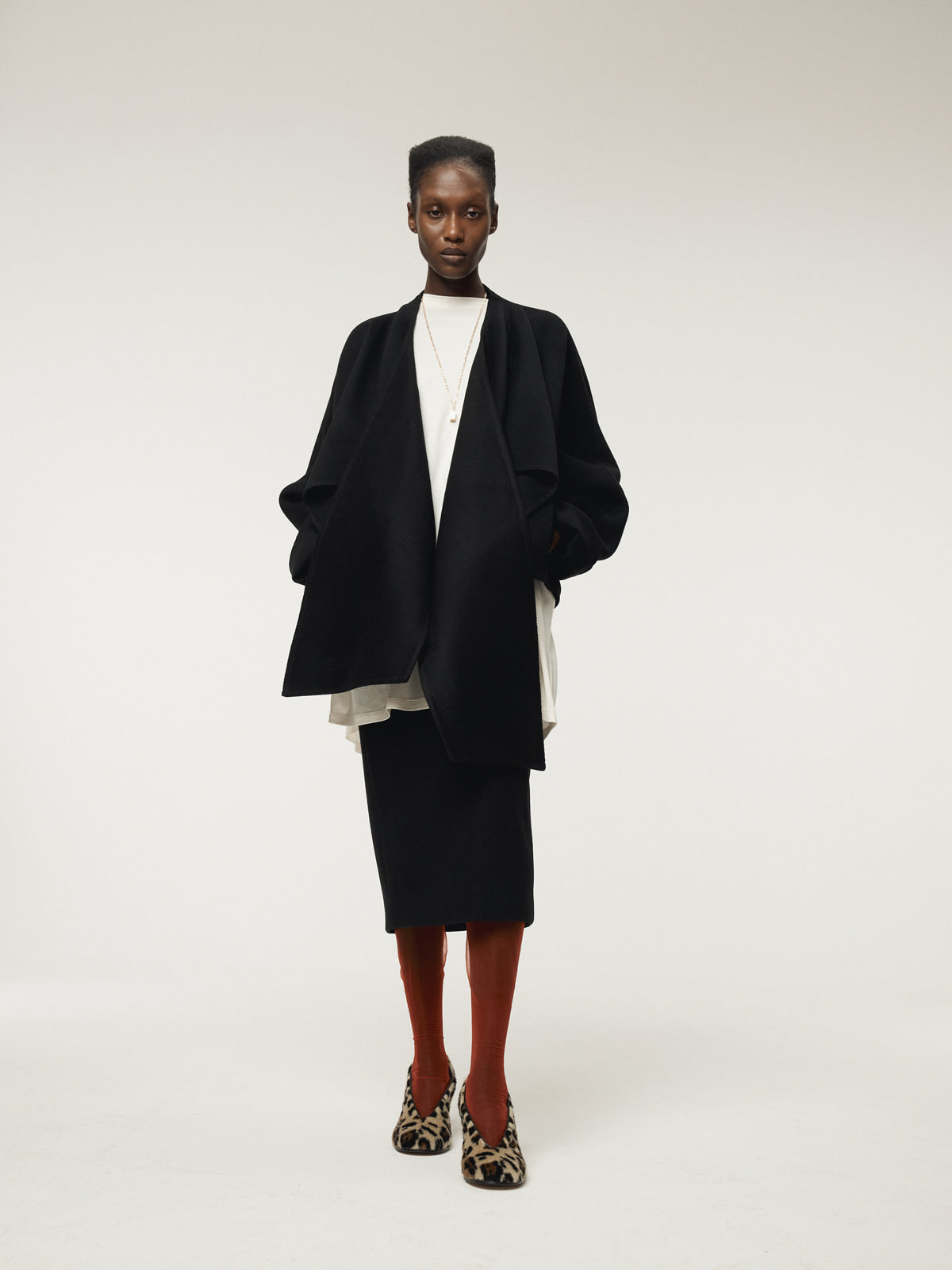 Recto - Wool Midi Skirt (Black) product image 5 | TRAB K-Fashion Australia