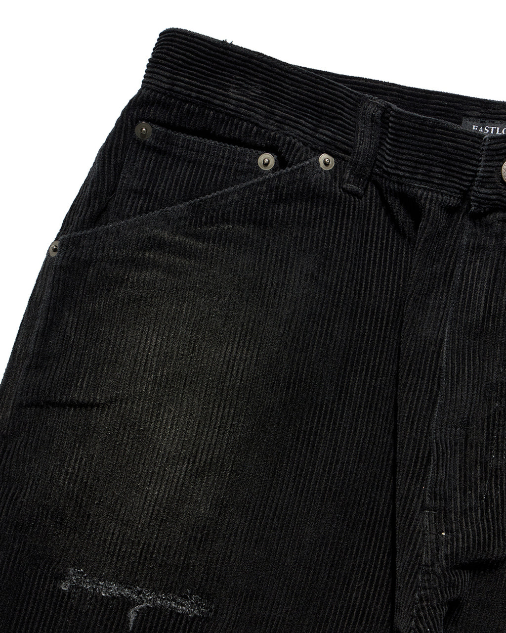 Eastlogue - Damaged Carpenter Pants (Black Corduroy) product image 8 | TRAB K-Fashion Australia