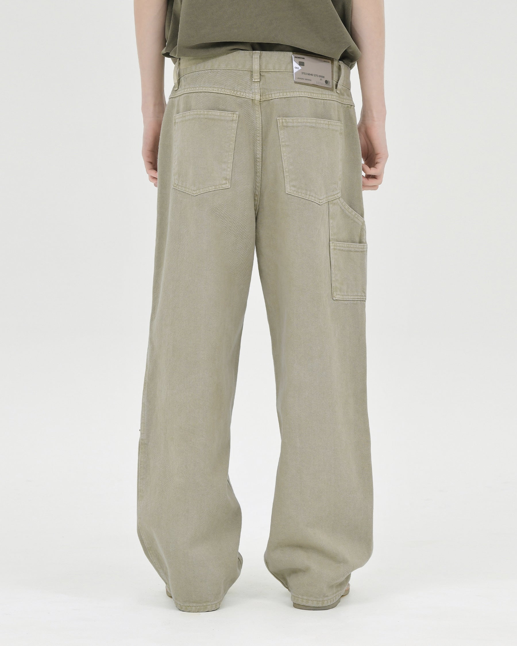 Brownyard - Carpenter Denim (Washed Beige) product image 2 | TRAB K-Fashion Australia