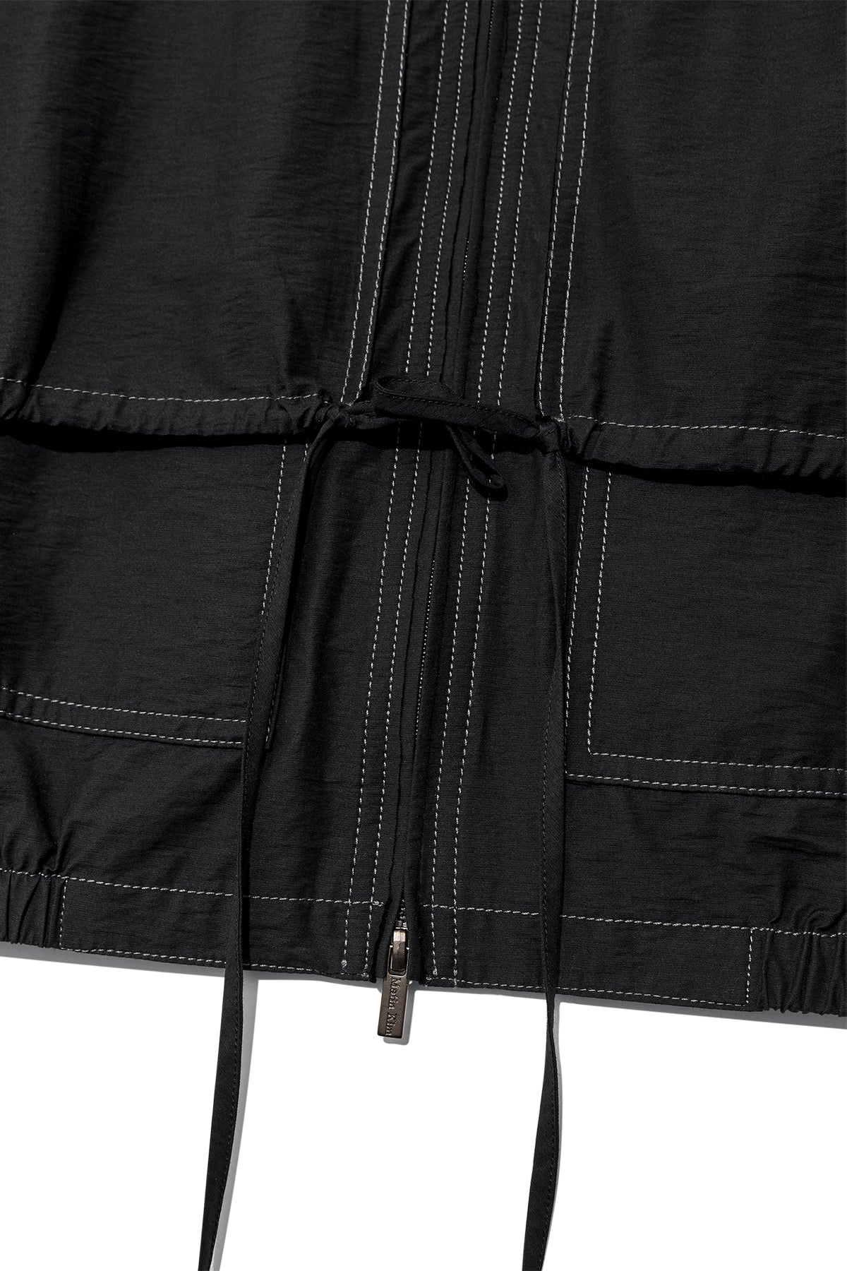 Matin Kim - Layered Point String Light Jumper (Black) product image 4 | TRAB K-Fashion Australia