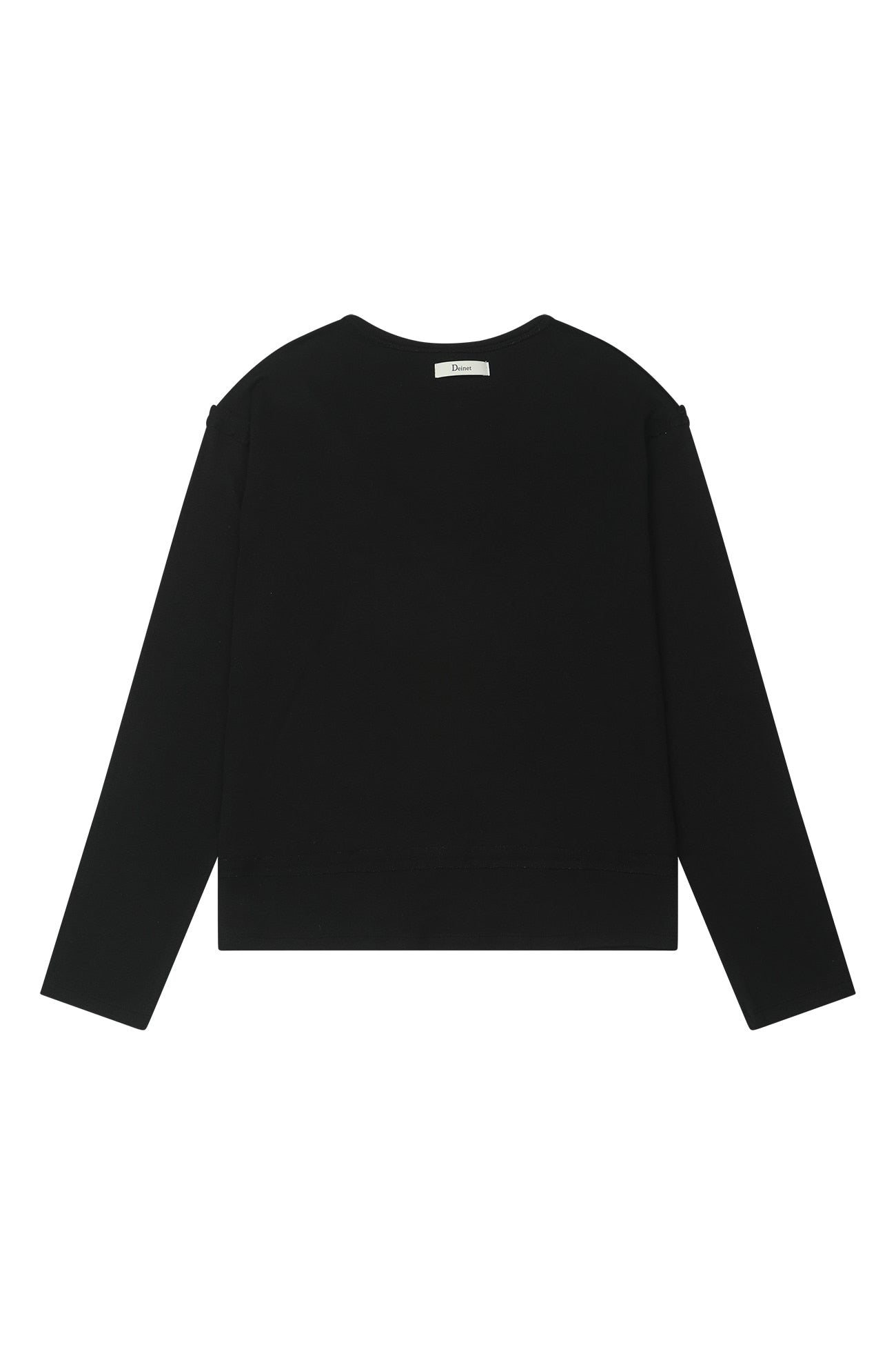 Deinet - Raw V Long Sleeve (Black) product image 9 | TRAB K-Fashion Australia