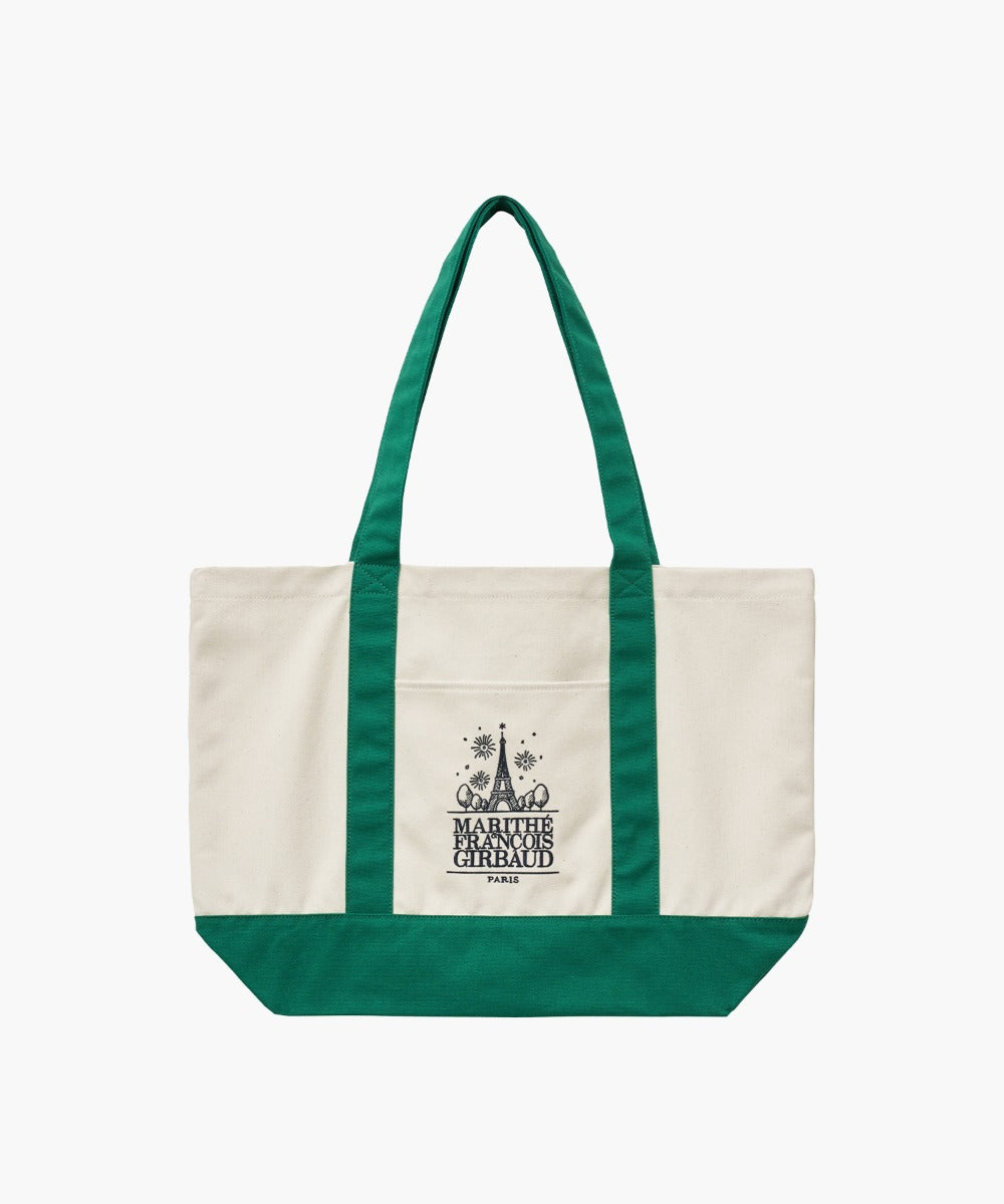 Marithe & Francois Girbaud - Marithe Big Market Bag (Green) product image 1 | TRAB K-Fashion Australia