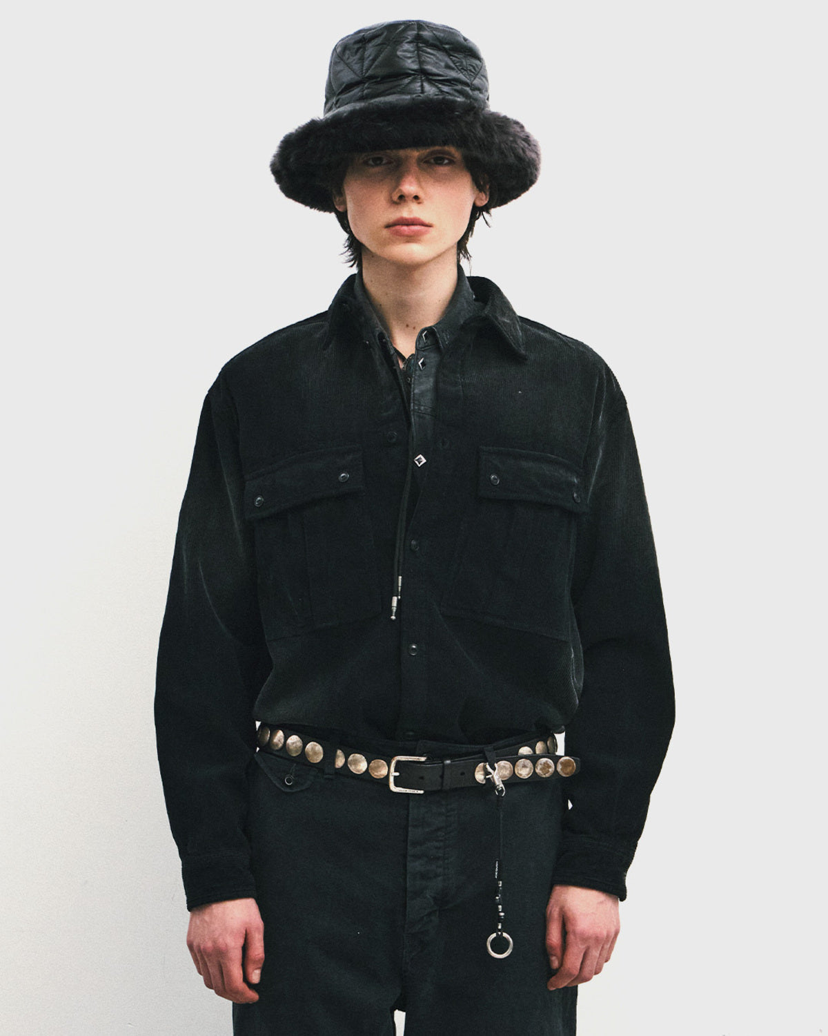 Eastlogue - Army Field Shirts (Fading Black Corduroy) product image 2 | TRAB K-Fashion Australia