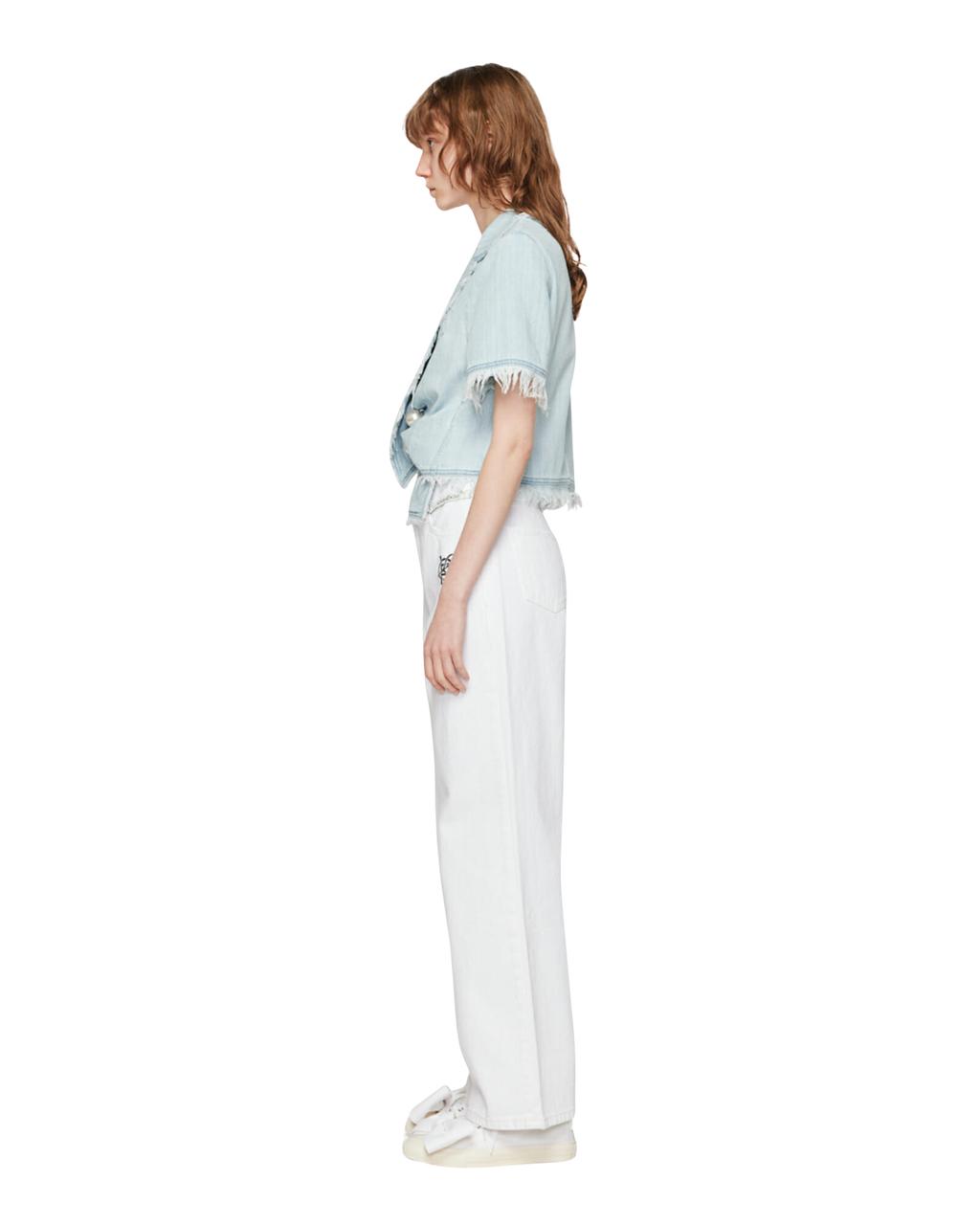 Kimhe Kim - Venus Denim Jacket (Sky Blue) product image 3 | TRAB K-Fashion Australia