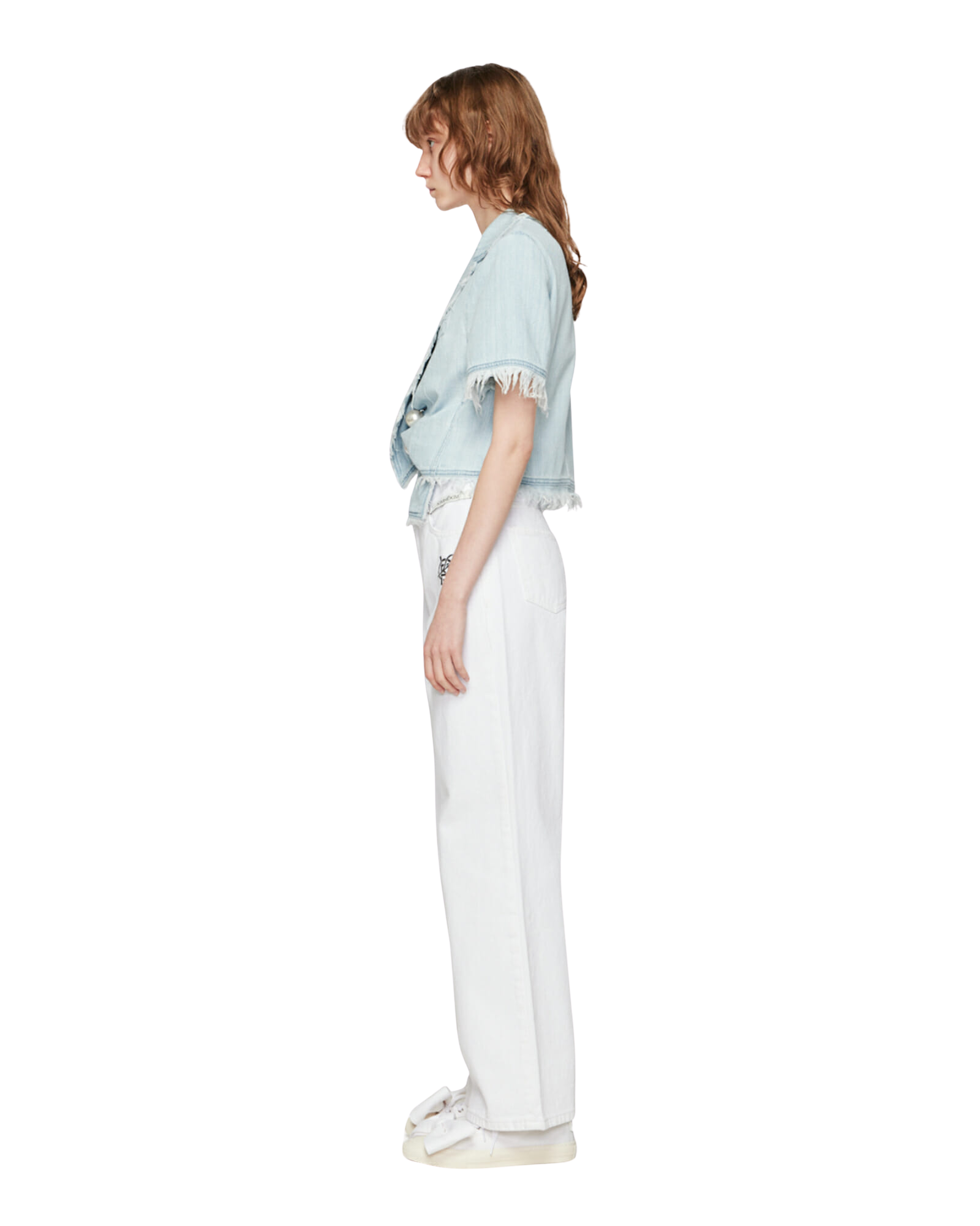 Kimhe Kim - Venus Denim Jacket (Sky Blue) product image 3 | TRAB K-Fashion Australia