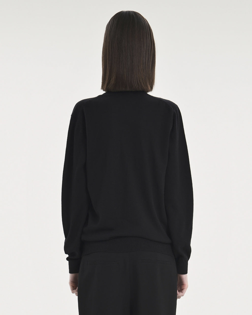 Brownyard - Merino Wool Turtle Neck Knit (Black) product image 2 | TRAB K-Fashion Australia