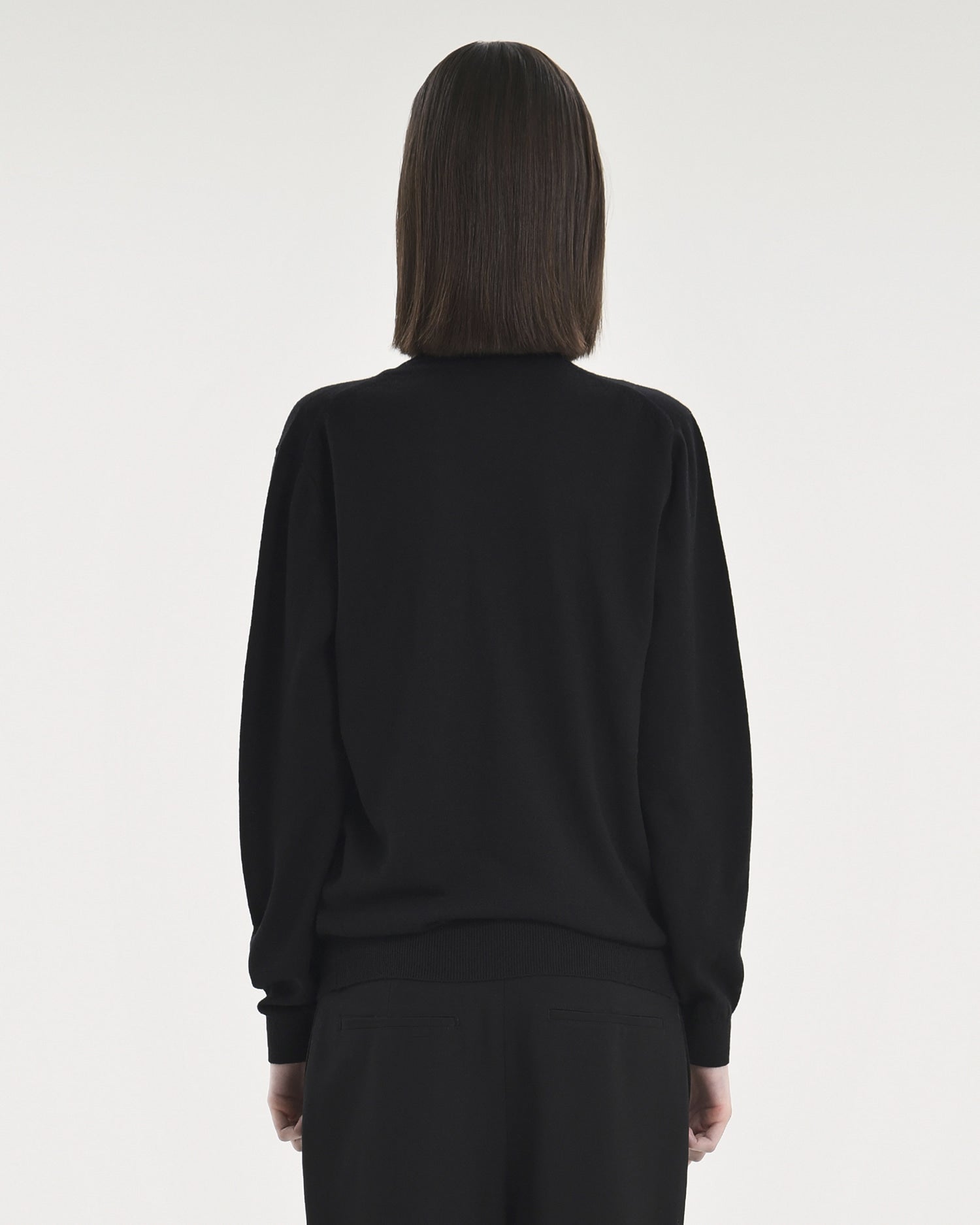 Brownyard - Merino Wool Turtle Neck Knit (Black) product image 2 | TRAB K-Fashion Australia