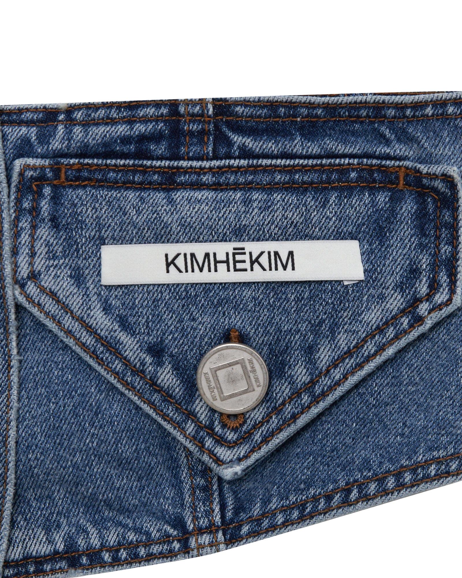 Kimhe Kim - Two Pocket Emma Tube Top (Sky Blue) product image 10 | TRAB K-Fashion Australia