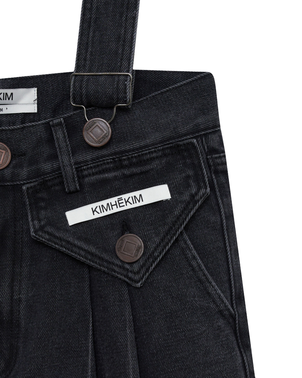 Kimhe Kim - Two Pocket Overall (Black) product image 9 | TRAB K-Fashion Australia