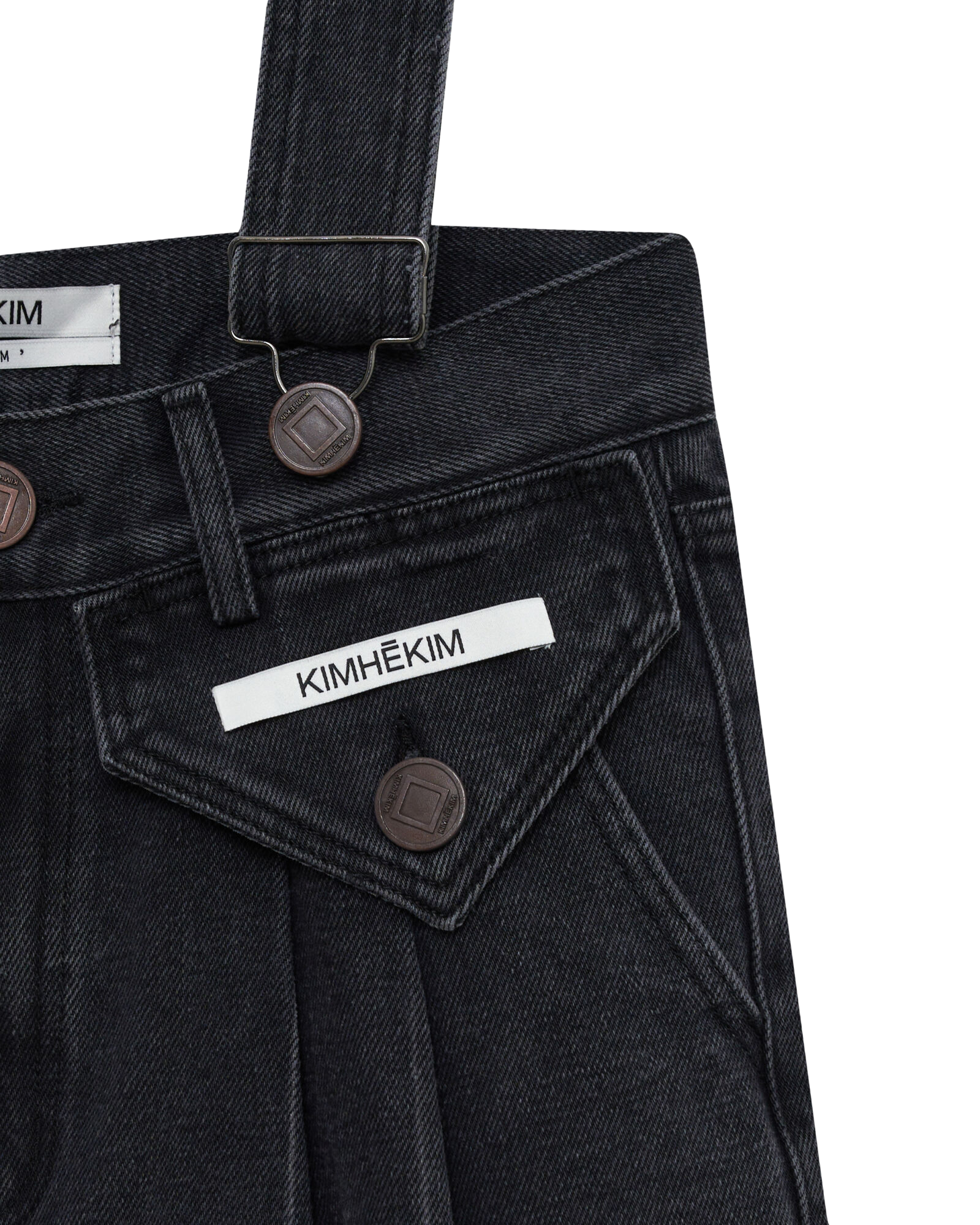Kimhe Kim - Two Pocket Overall (Black) product image 9 | TRAB K-Fashion Australia