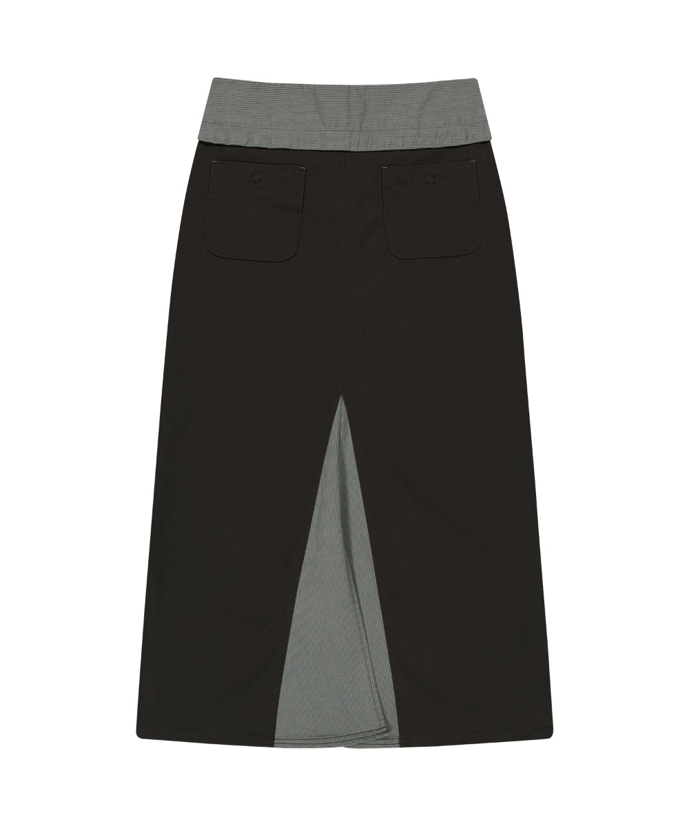 Coyseio - Waist Panel Skirt Warm (Grey) product image 19 | TRAB K-Fashion Australia