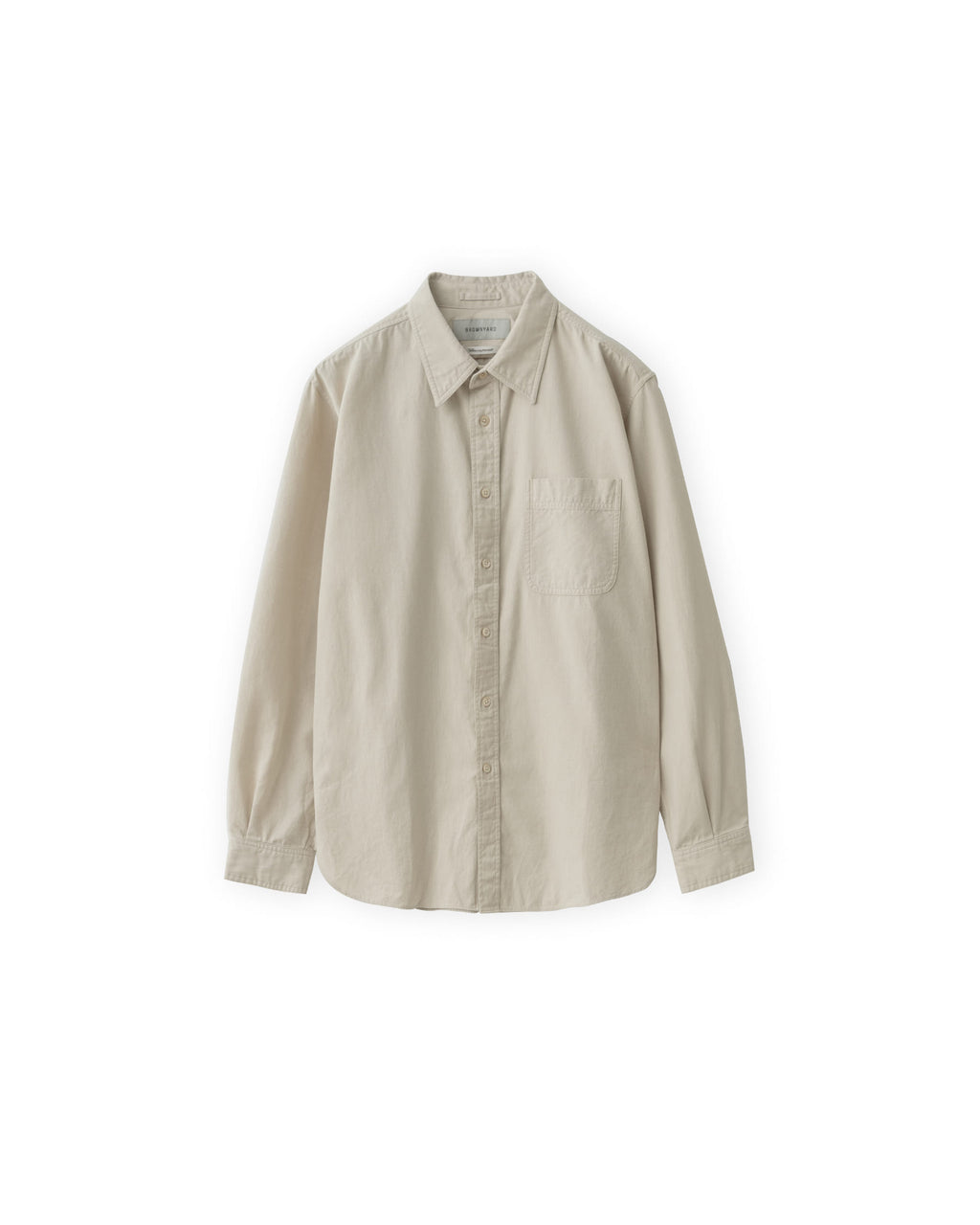 Brownyard - Chambray Shirt (Ivory) product image 4 | TRAB K-Fashion Australia