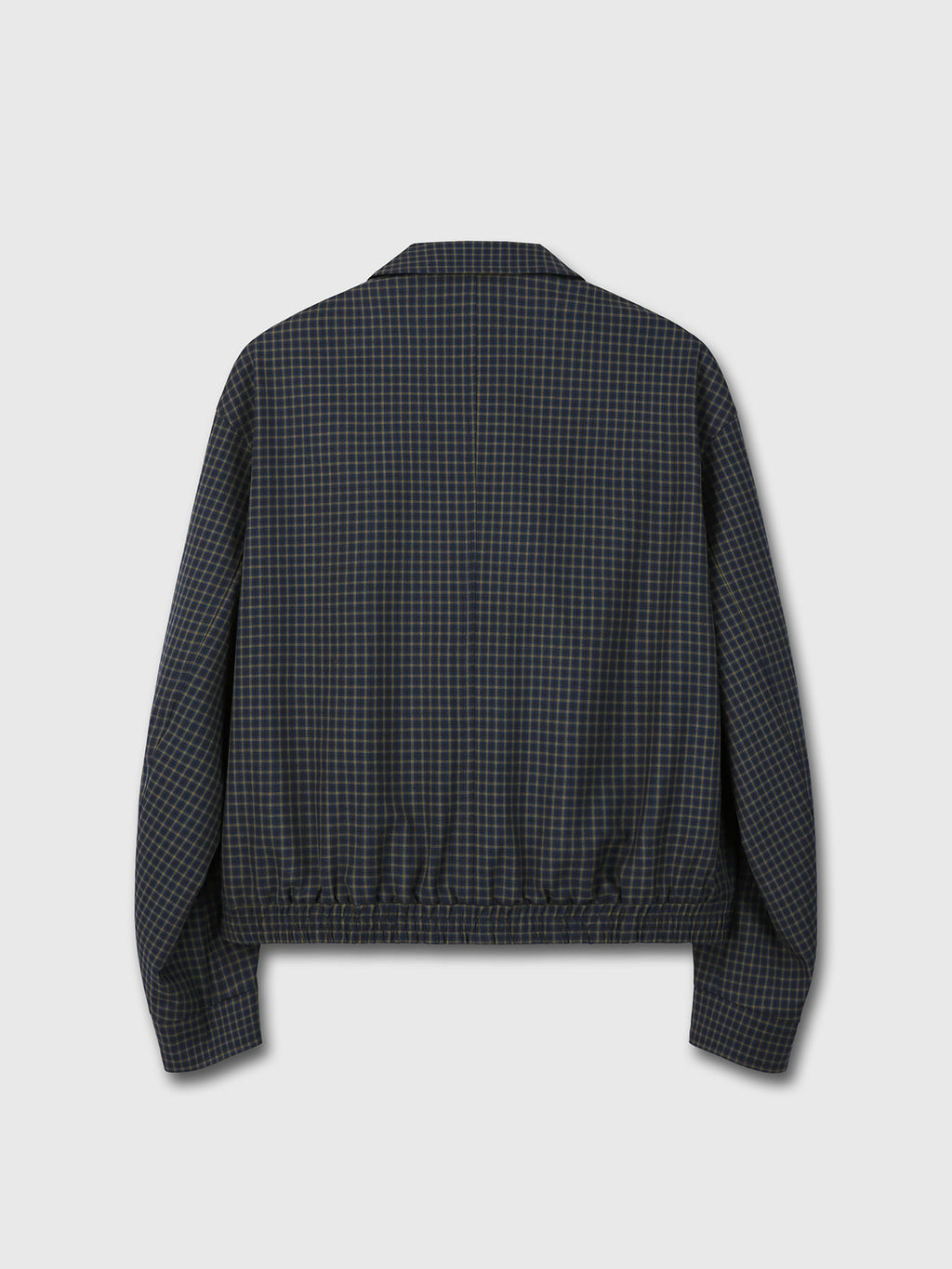 Tonywack - Checked Wool French Blouson (Navy) product image 10 | TRAB K-Fashion Australia