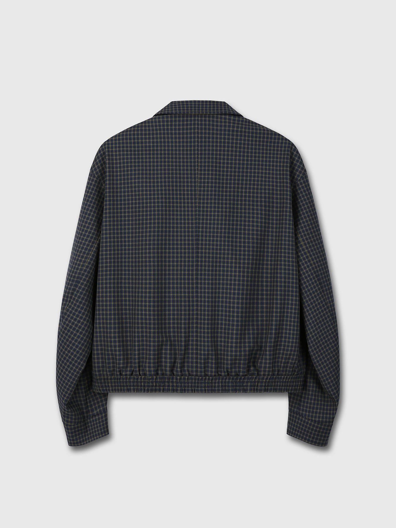 Tonywack - Checked Wool French Blouson (Navy) product image 10 | TRAB K-Fashion Australia