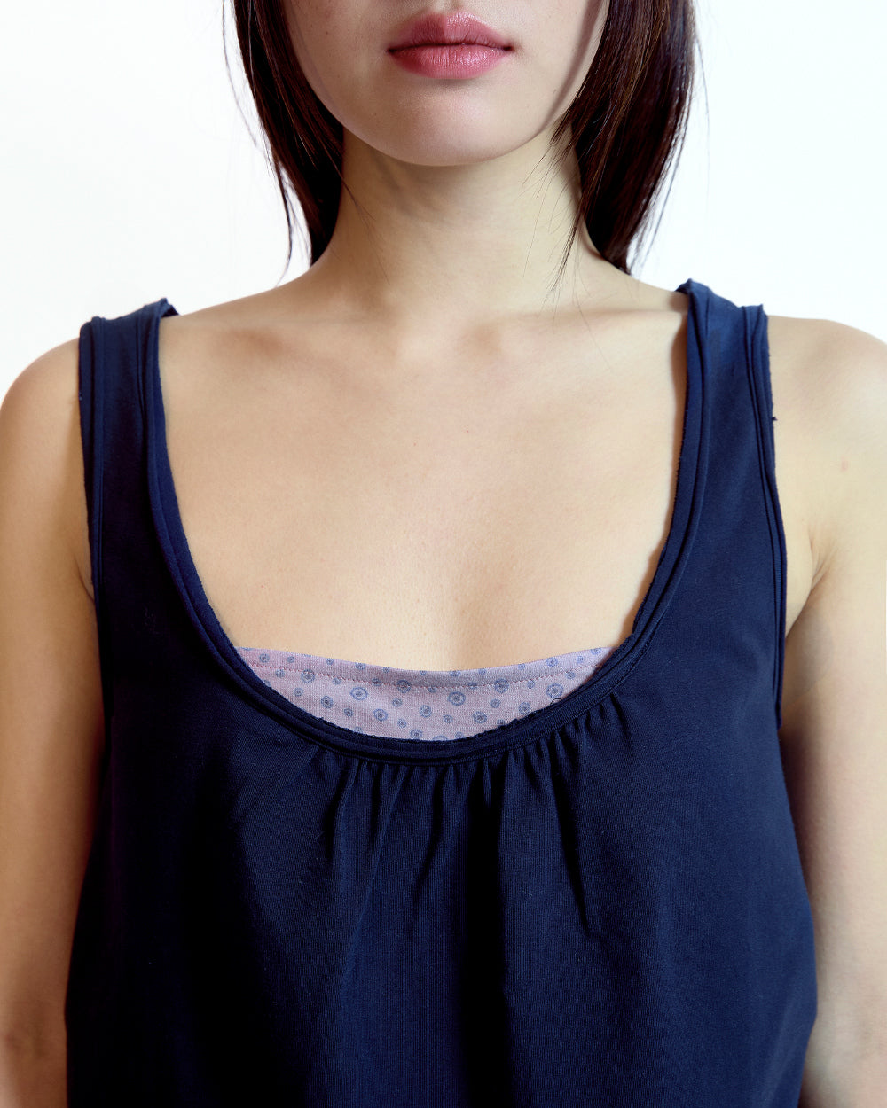 Coyseio - Dudu Layered Sleeveless (Navy) product image 13 | TRAB K-Fashion Australia