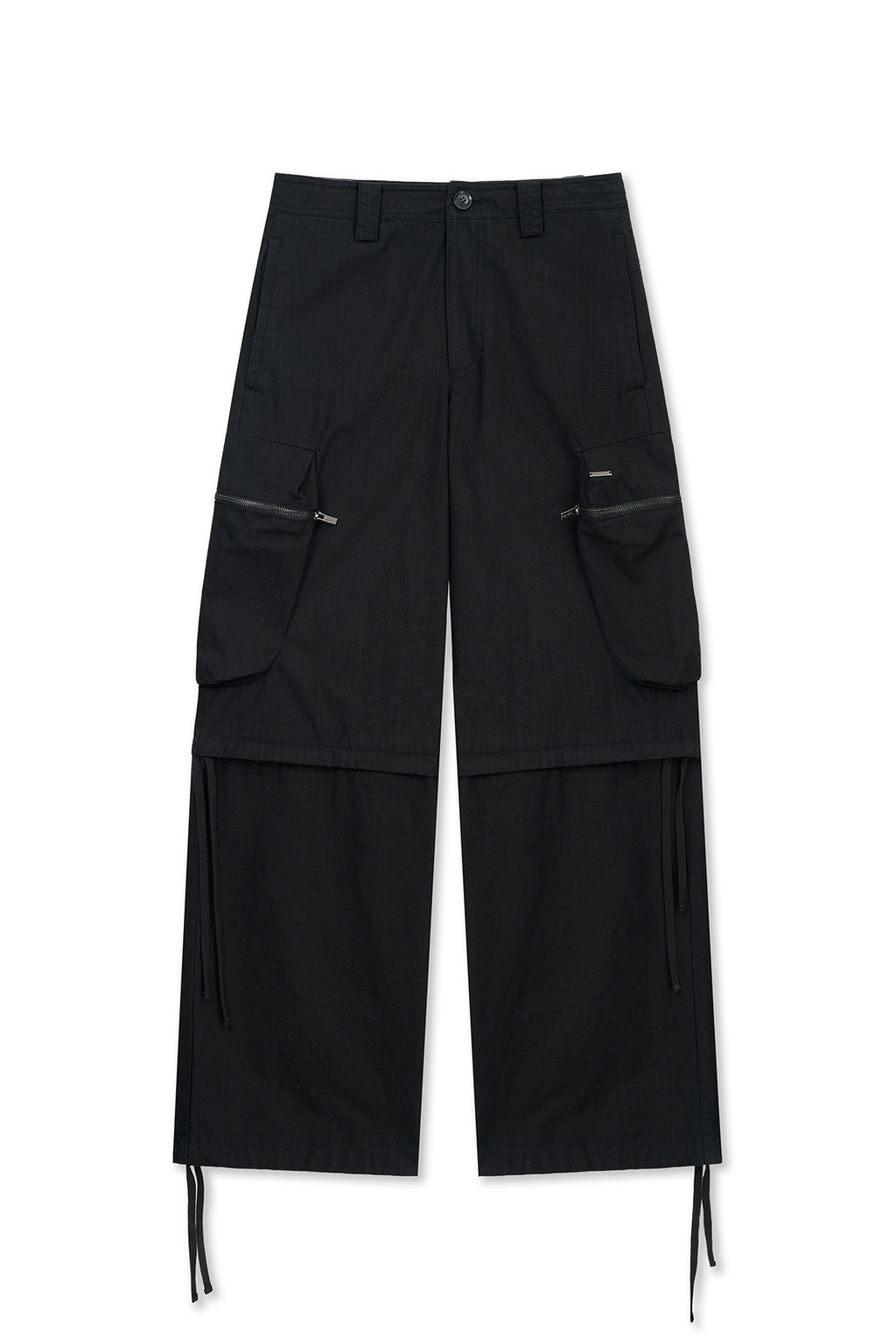 Matin Kim - Detachable Cargo Pants (Black) product image 1 | TRAB K-Fashion Australia