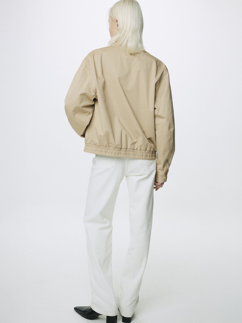 Tonywack - Twisted Seam Straight-Leg Denim Jeans (Off White) product image 5 | TRAB K-Fashion Australia