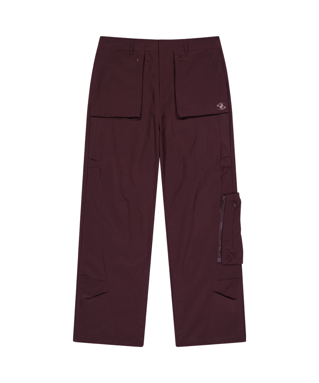 San San Gear - Seam Line Pants (Burgundy) product image 6 | TRAB K-Fashion Australia