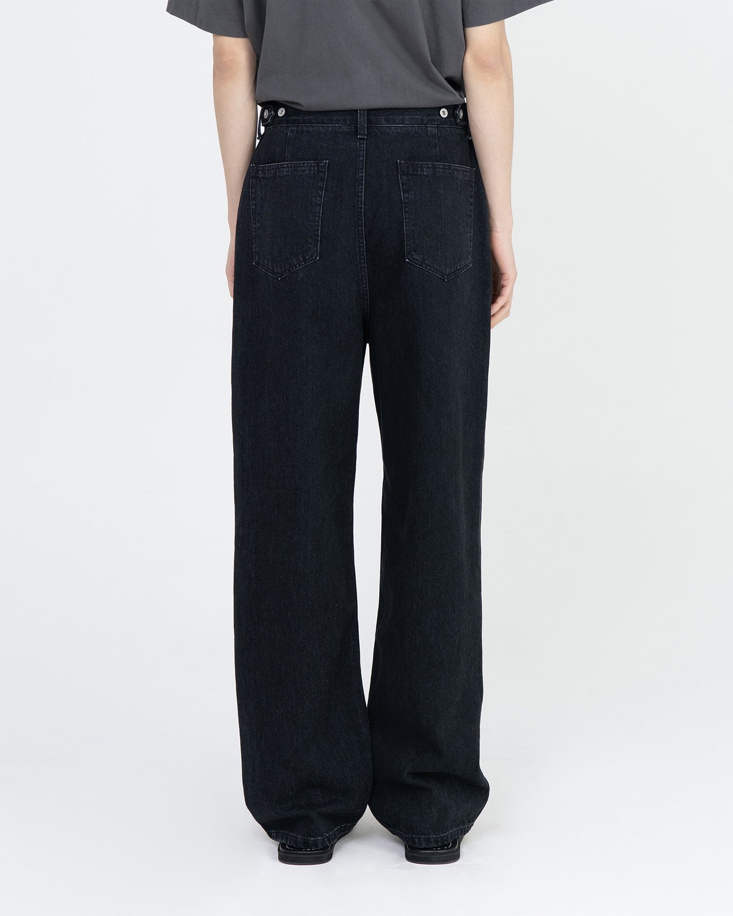 Brownyard - Straight Denim (Washed Black) product image 2 | TRAB K-Fashion Australia