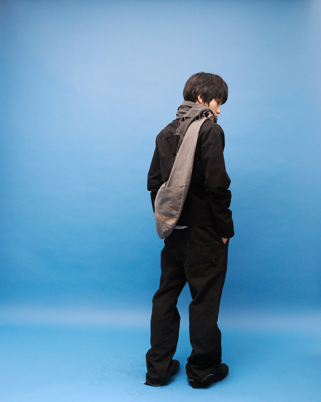 Hatchingroom - Curved Bag (Grey) product image 14 | TRAB K-Fashion Australia