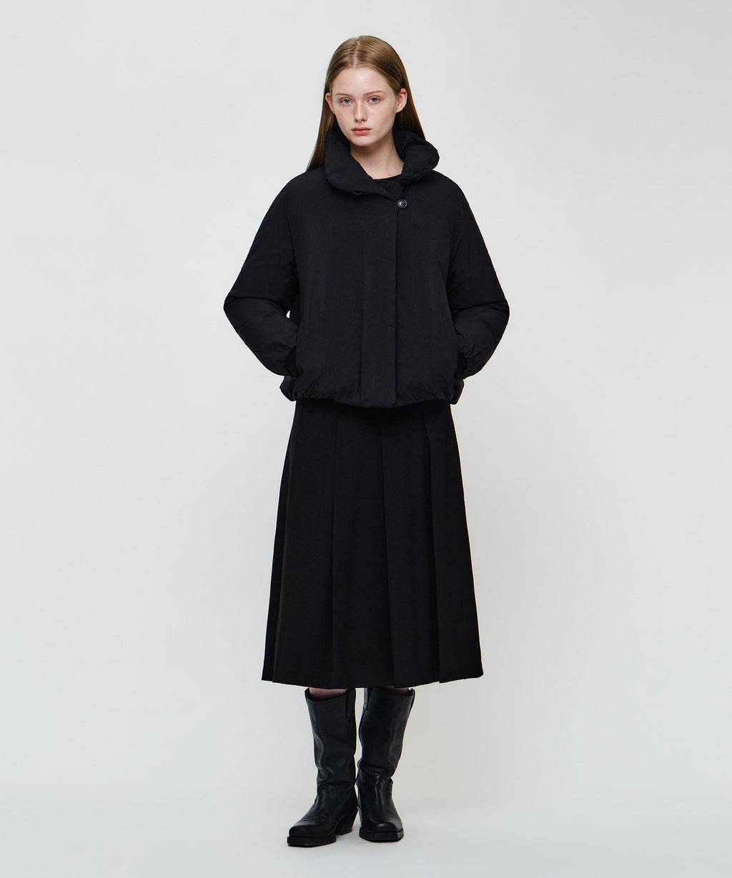 Marithe & Francois Girbaud - High Neck Padded Jacket (Black) product image 6 | TRAB K-Fashion Australia