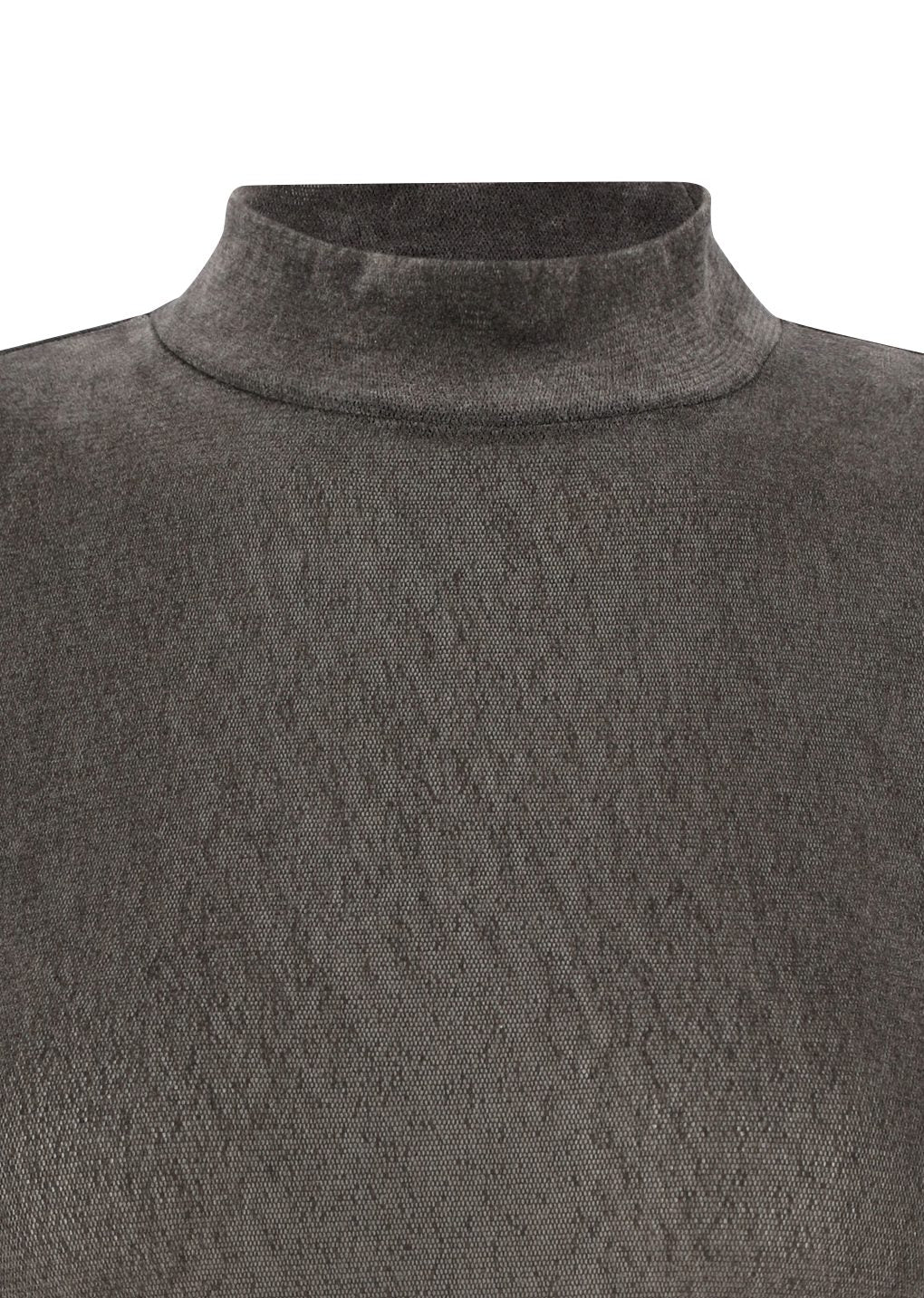 Amomento - Mock neck top (Brown) product image 4 | TRAB K-Fashion Australia