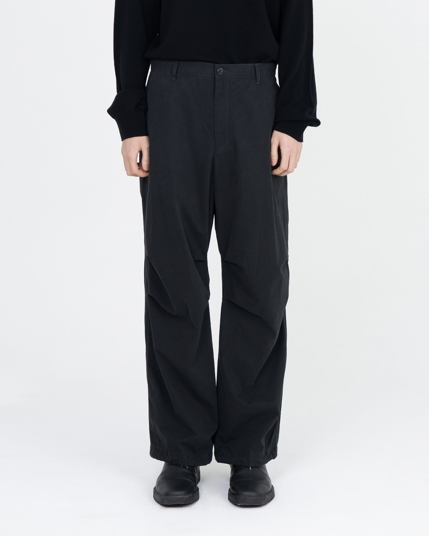 Brownyard - Washed Parachute Pants (Black) product image 1 | TRAB K-Fashion Australia