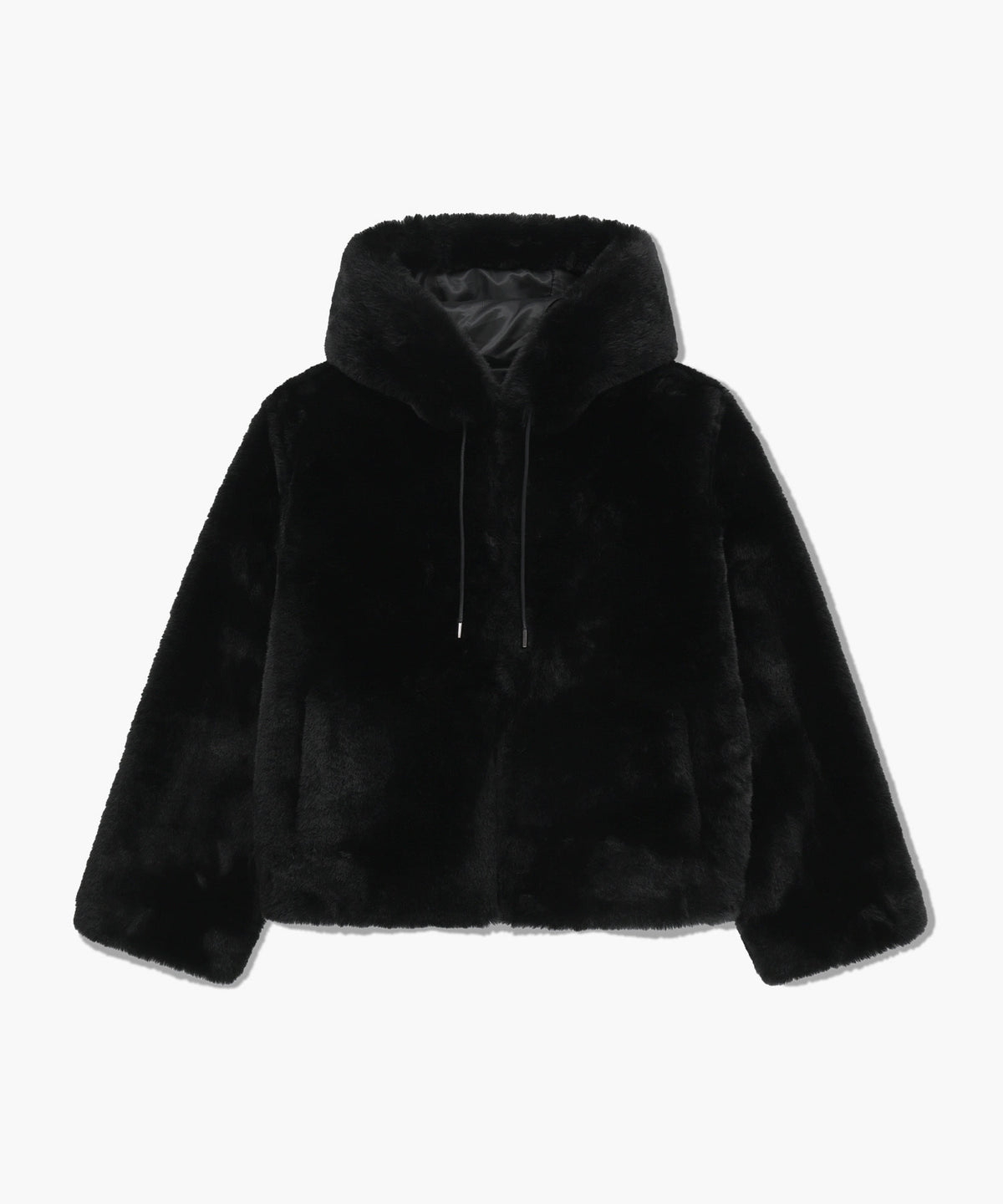 Marithe & Francois Girbaud - Hooded Faux Fur Jacket (Black) product image 6 | TRAB K-Fashion Australia