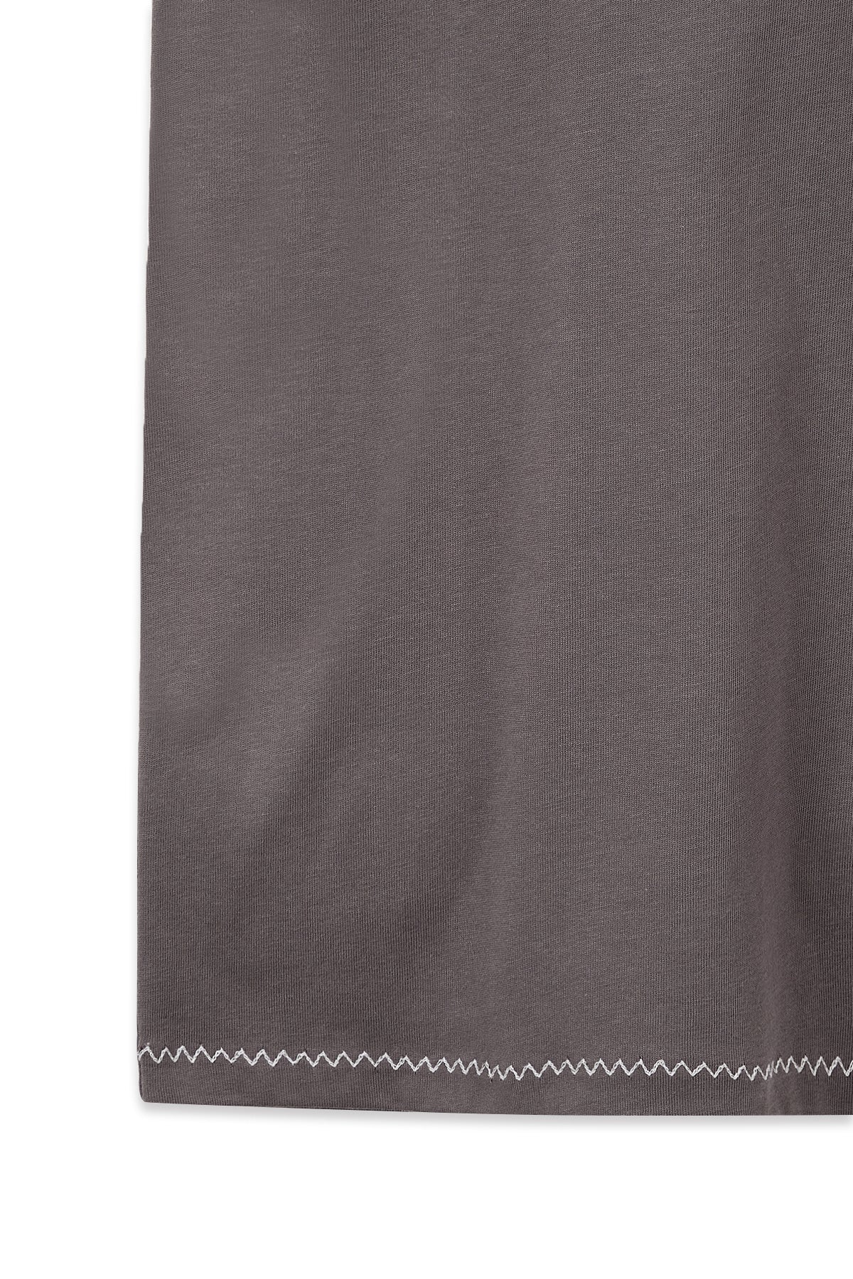 Matin Kim - Doodle Logo Graphic Top (Charcoal) product image 4 | TRAB K-Fashion Australia