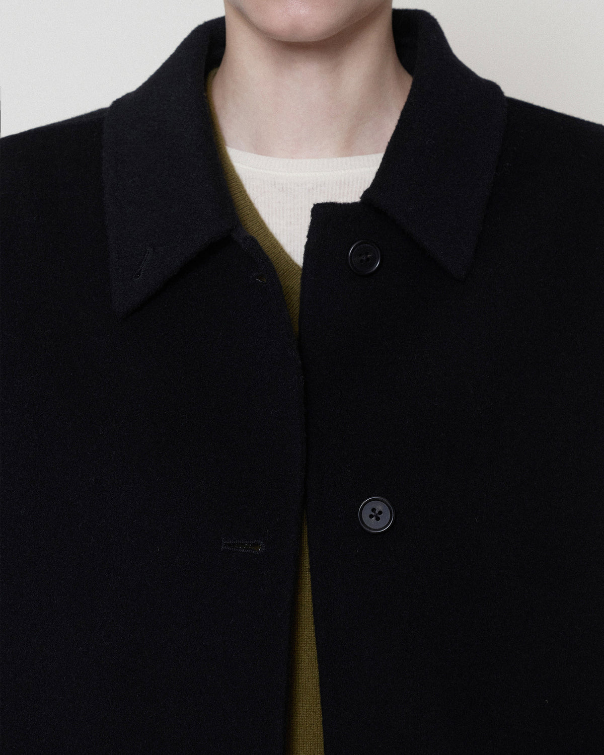 Brownyard - Handmade Half Coat (Black) product image 5 | TRAB K-Fashion Australia