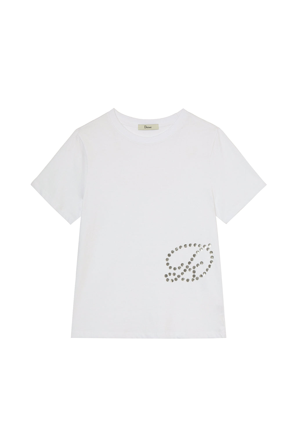 Deinet - Dot D Logo T-Shirt (White) product image 1 | TRAB K-Fashion Australia