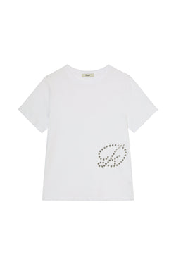 Deinet - Dot D Logo T-Shirt (White) product image 1 | TRAB K-Fashion Australia