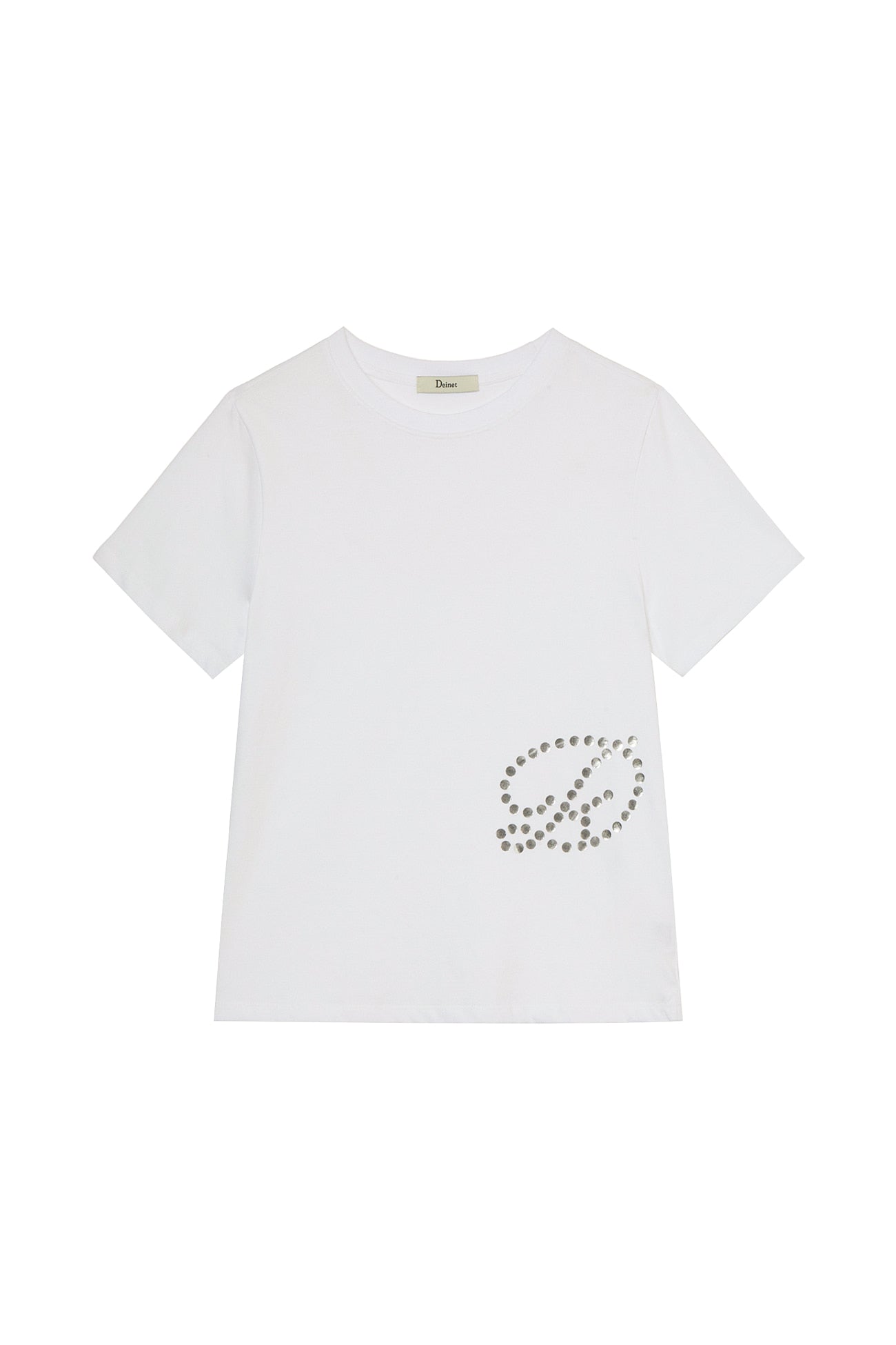 Deinet - Dot D Logo T-Shirt (White) product image 1 | TRAB K-Fashion Australia