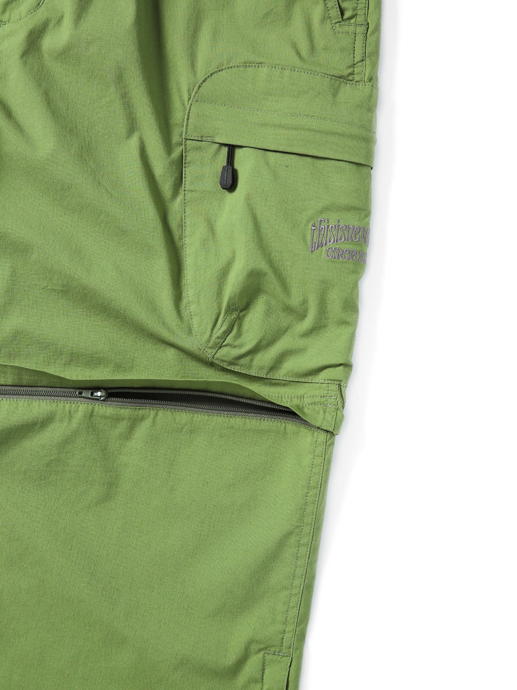 thisisneverthat - 2way Mountain Pant Moss (Green) product image 5 | TRAB K-Fashion Australia
