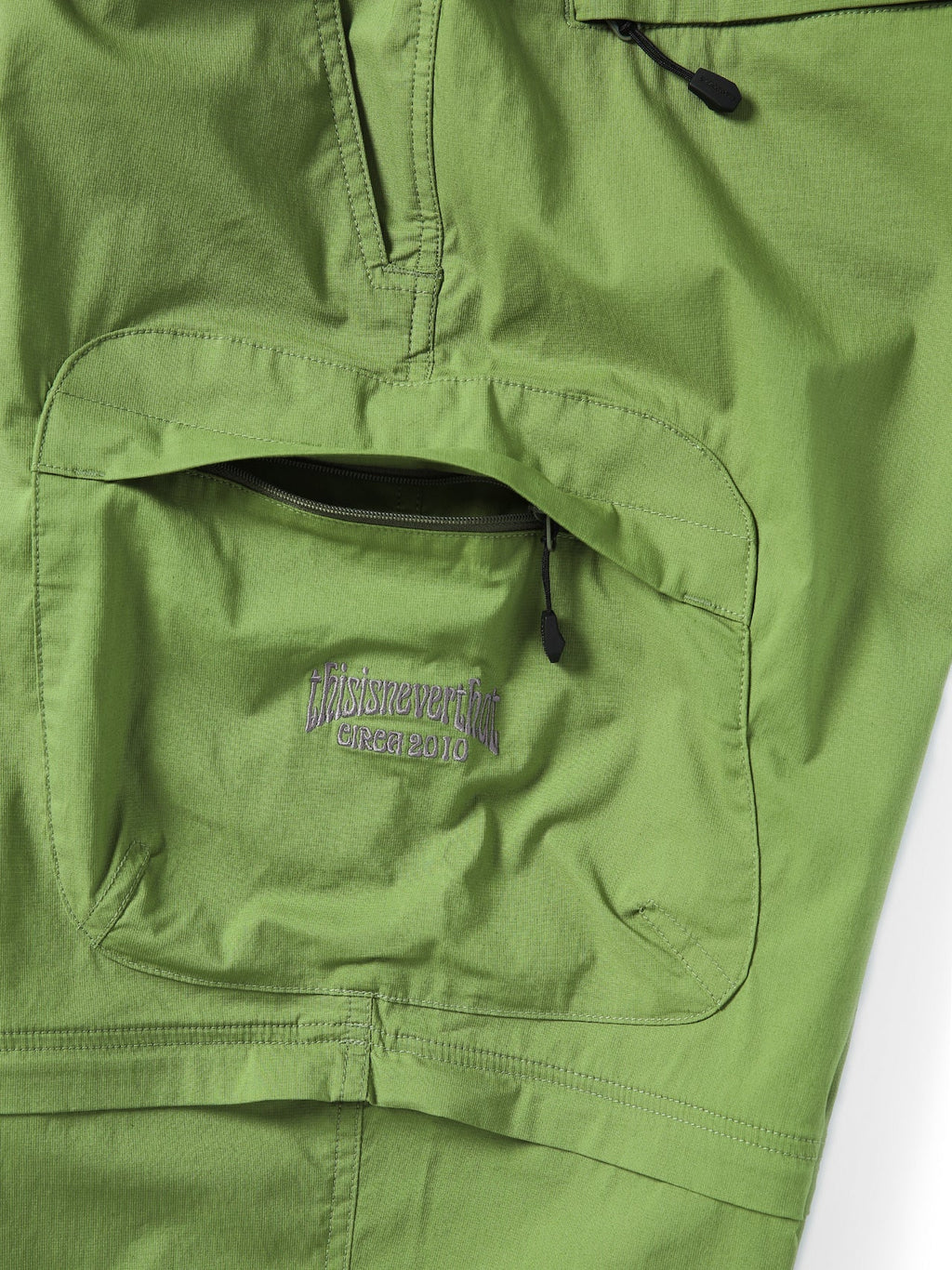 thisisneverthat - 2way Mountain Pant Moss (Green) product image 6 | TRAB K-Fashion Australia