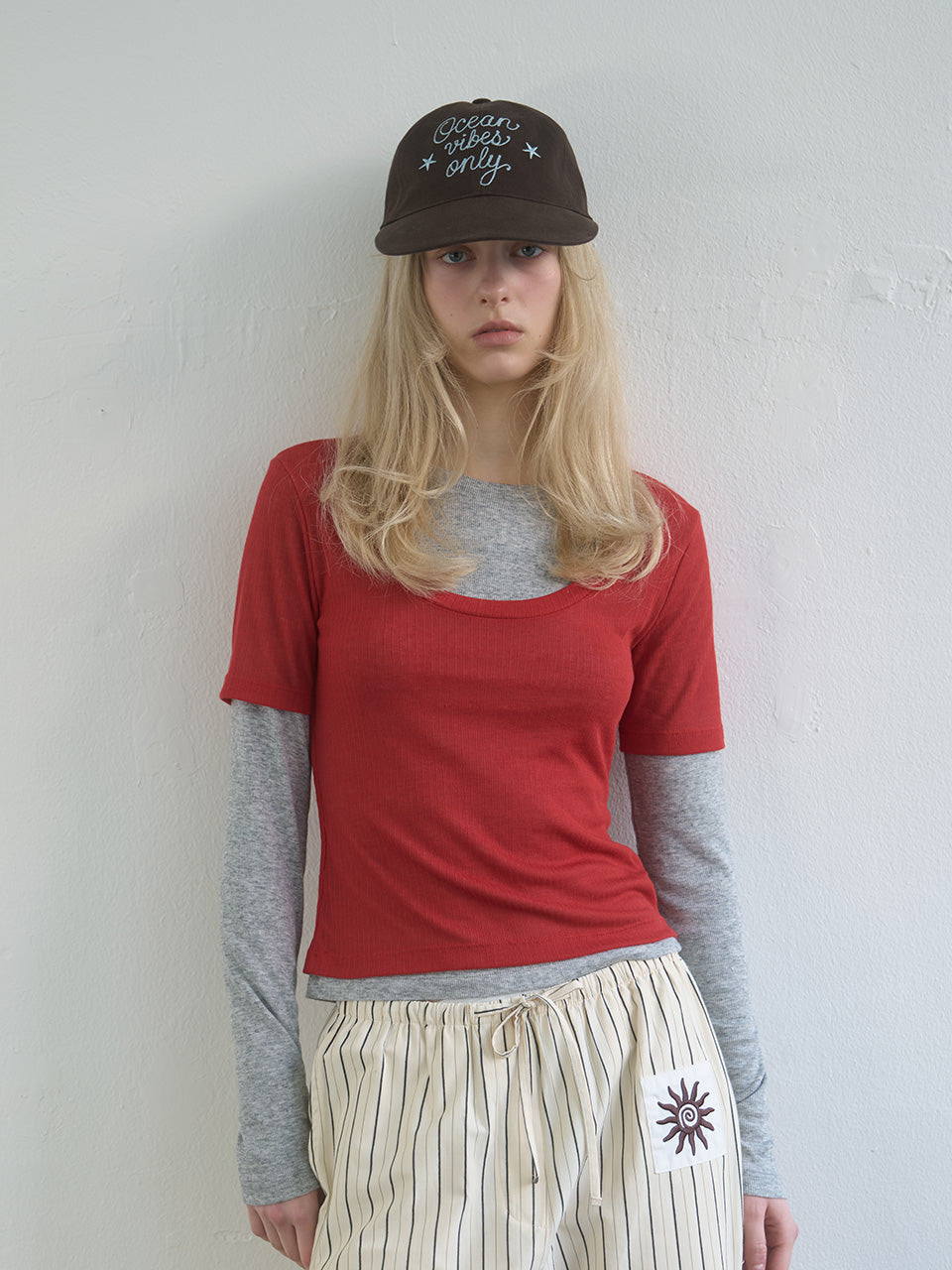 Kijun - Ocean Vibes Cap (Brown) product image 5 | TRAB K-Fashion Australia