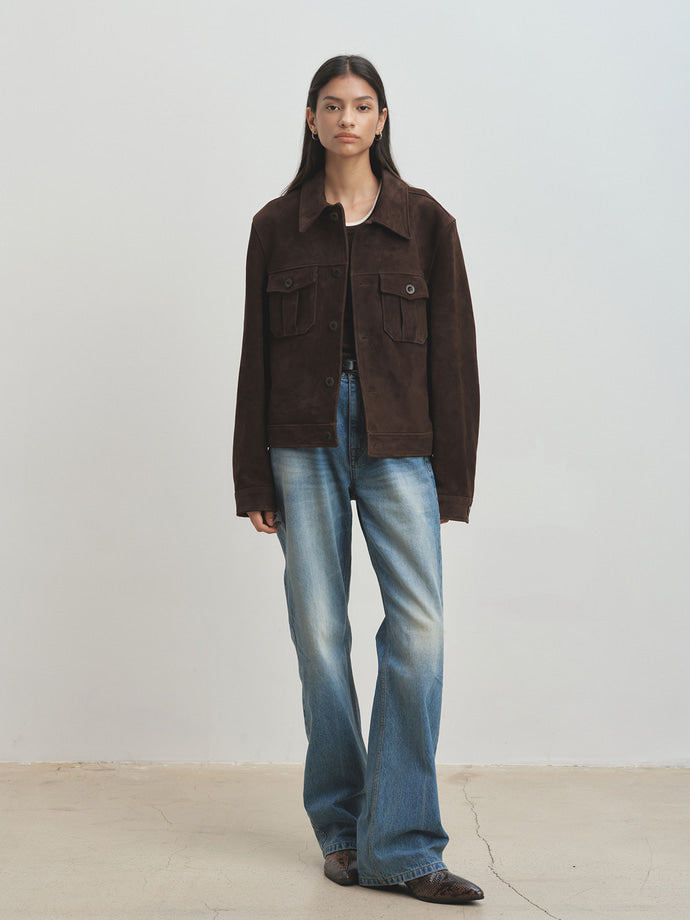 Tonywack - Flared-Leg Denim Jeans (Washed Blue) product image 7 | TRAB K-Fashion Australia