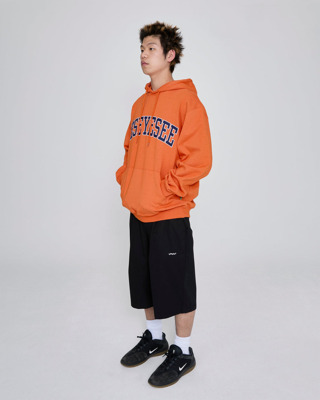 yeseyesee - Arch Logo Hoodie (Orange) product image 8 | TRAB K-Fashion Australia