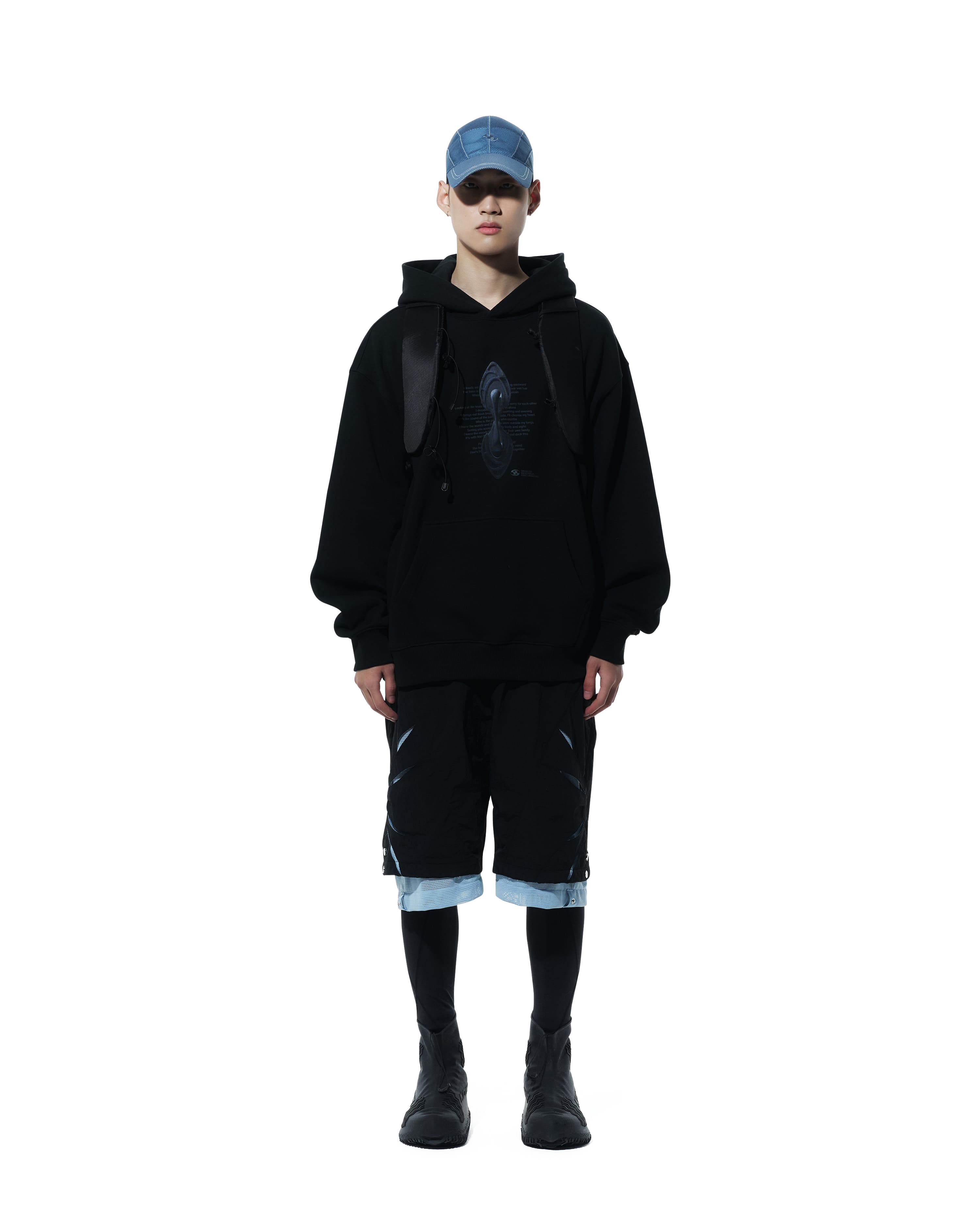 San San Gear - Relic Hoodie (Black) product image 1 | TRAB K-Fashion Australia