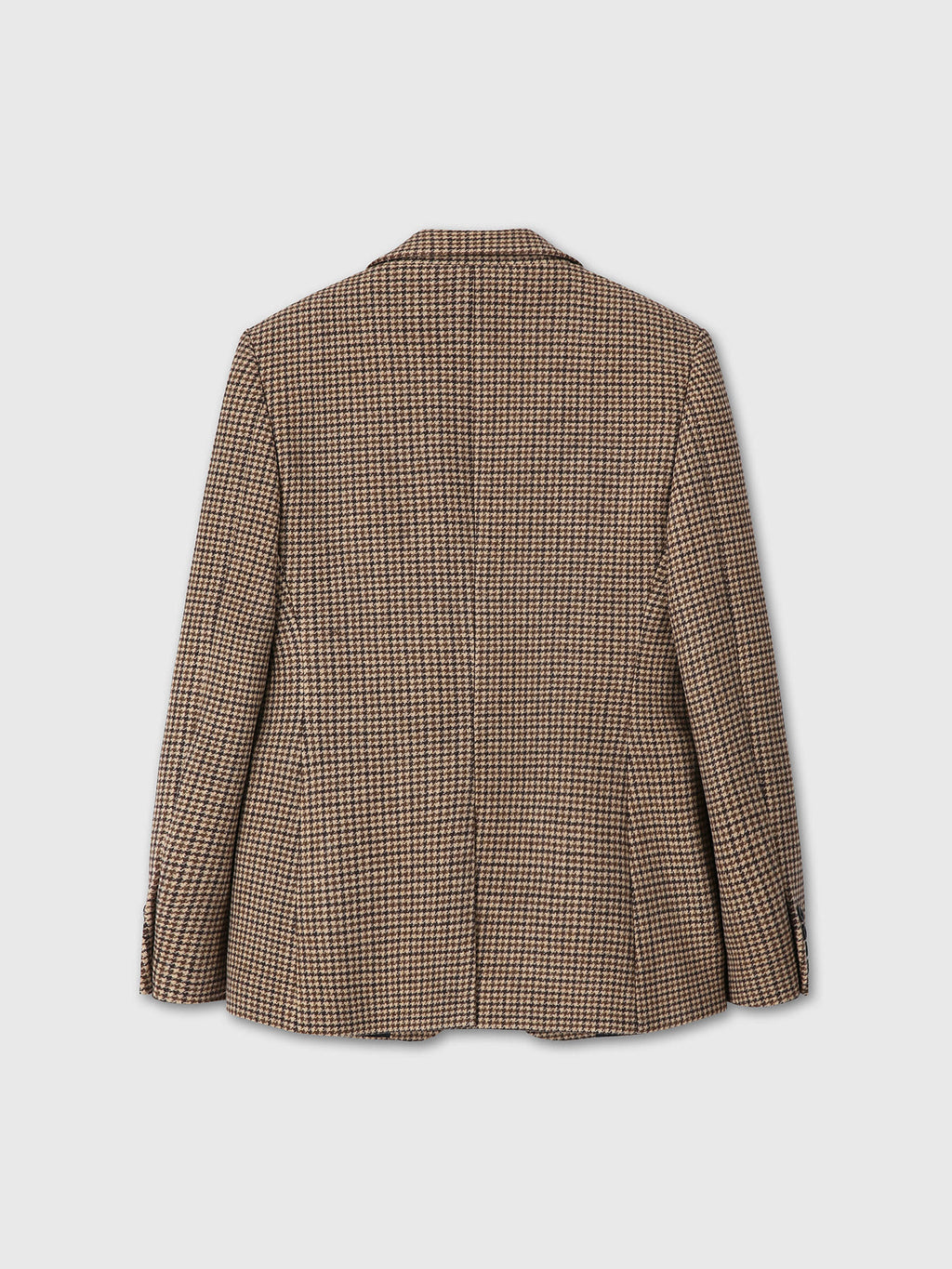 Tonywack - Wool Houndstooth Single Breasted Jacket (Brown Check) product image 10 | TRAB K-Fashion Australia